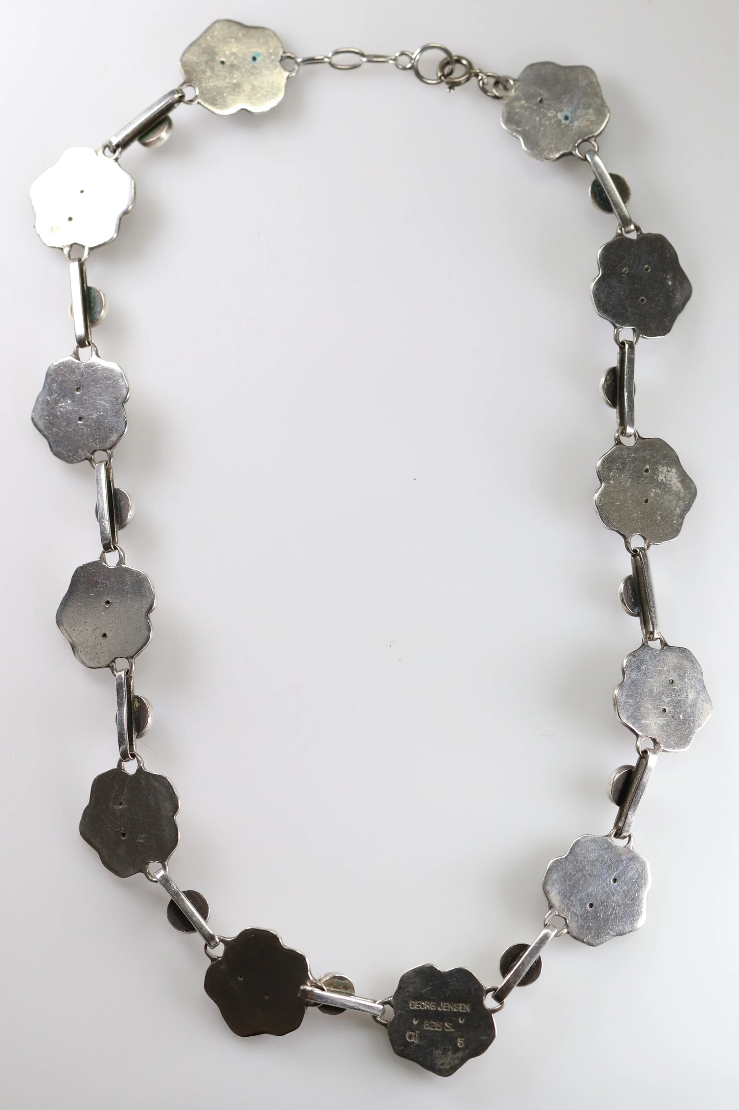 SOLD OUT: Georg Jensen Jewelry | Moonstone Art Nouveau Silver Vintage Necklace 5 - Carmel Fine Silver Jewelry