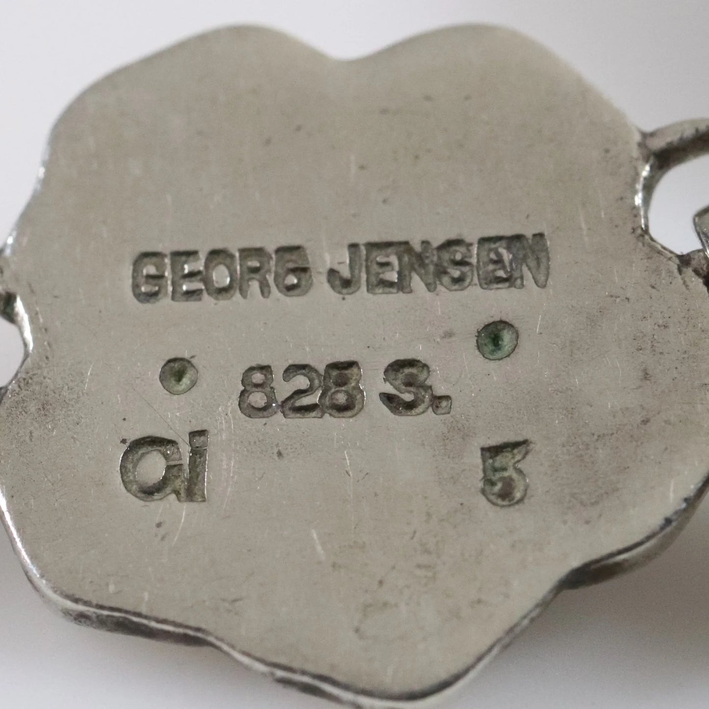 SOLD OUT: Georg Jensen Jewelry | Moonstone Art Nouveau Silver Vintage Necklace 5 - Carmel Fine Silver Jewelry