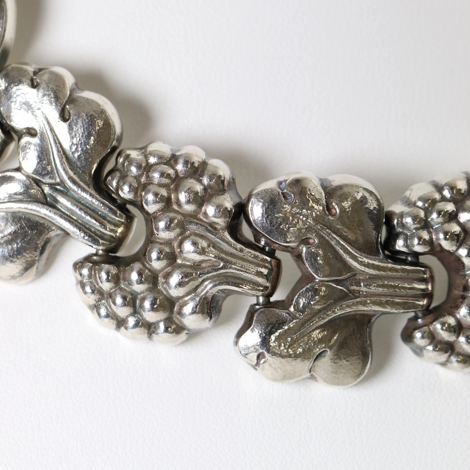 SOLD OUT: Georg Jensen Jewelry | Paris Labradorite Art Deco Silver Vintage Necklace 30 - Carmel Fine Silver Jewelry