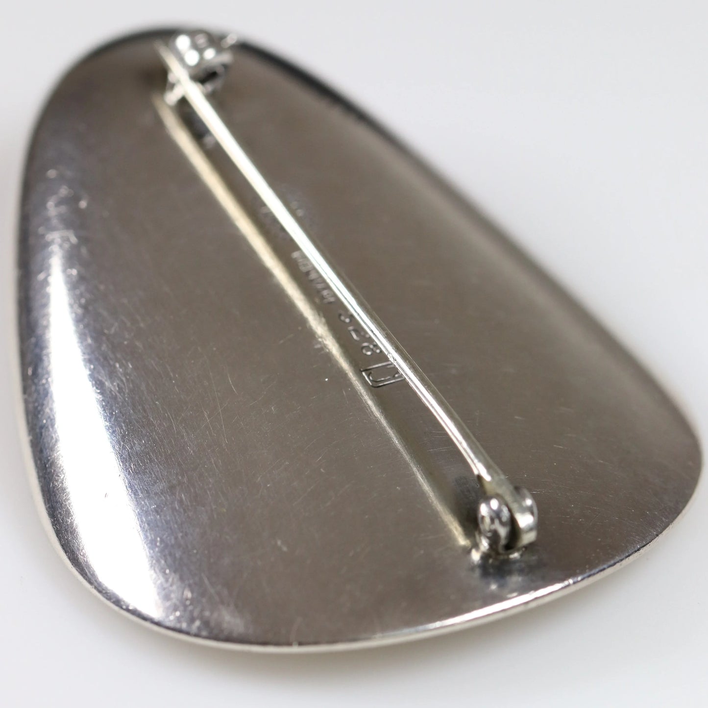 SOLD OUT: Georg Jensen Jewelry | Shell and Pearl Modernist Silver Vintage Brooch 328 - Carmel Fine Silver Jewelry
