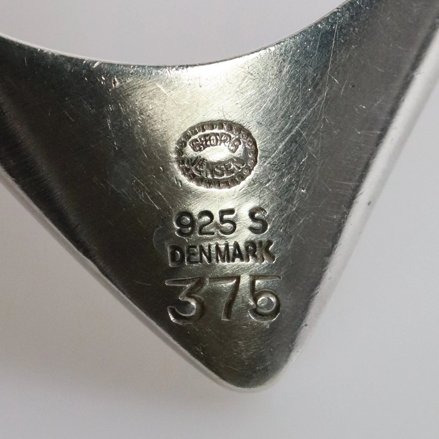 SOLD OUT: Georg Jensen Modernist Brooch 375 | Vintage Sterling Silver | Henning Koppel Pin - Carmel Fine Silver Jewelry