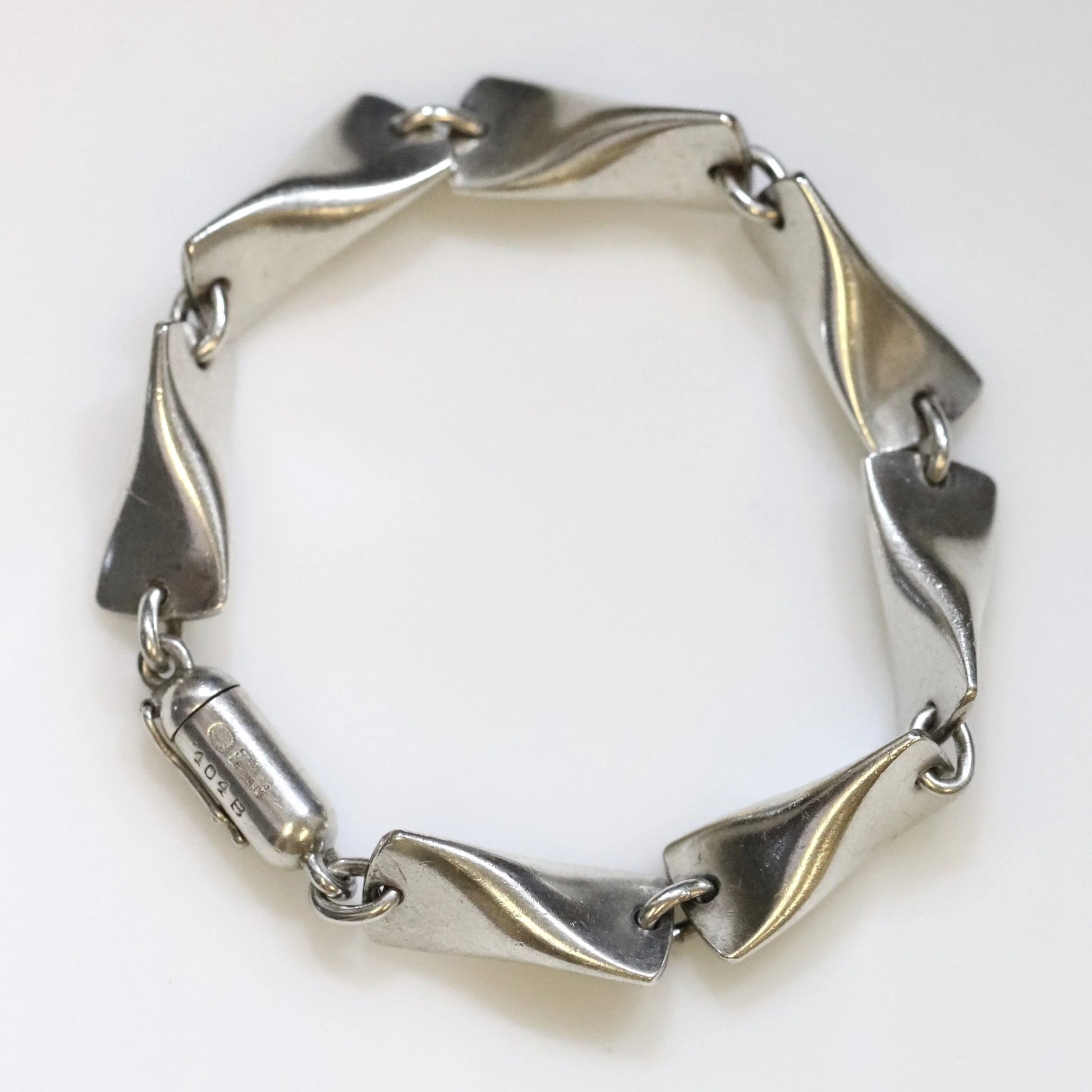 SOLD OUT: GEORG JENSEN MODERNIST BUTTERFLY BRACELET - Carmel Fine Silver Jewelry