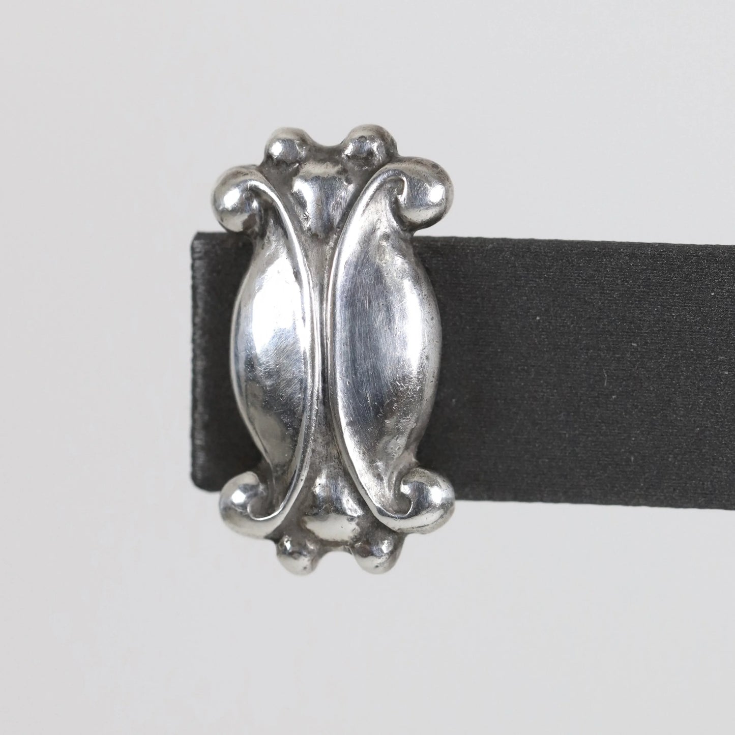 SOLD OUT: Georg Jensen Moonlight Blossom Earrings | Vintage Sterling Silver | Mid-Century USA - Carmel Fine Silver Jewelry