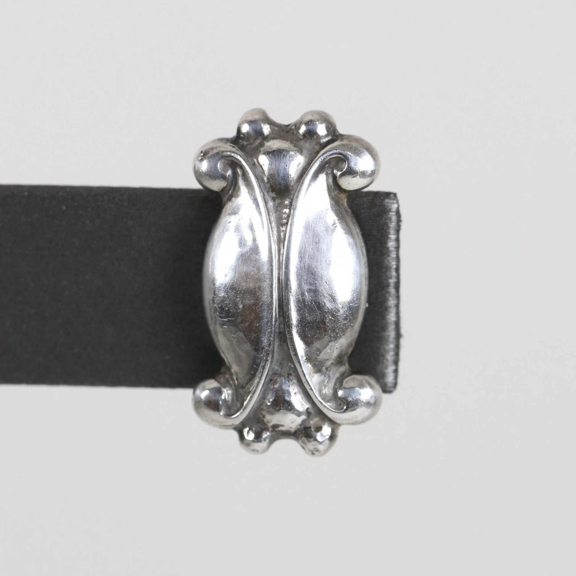 SOLD OUT: Georg Jensen Moonlight Blossom Earrings | Vintage Sterling Silver | Mid-Century USA - Carmel Fine Silver Jewelry