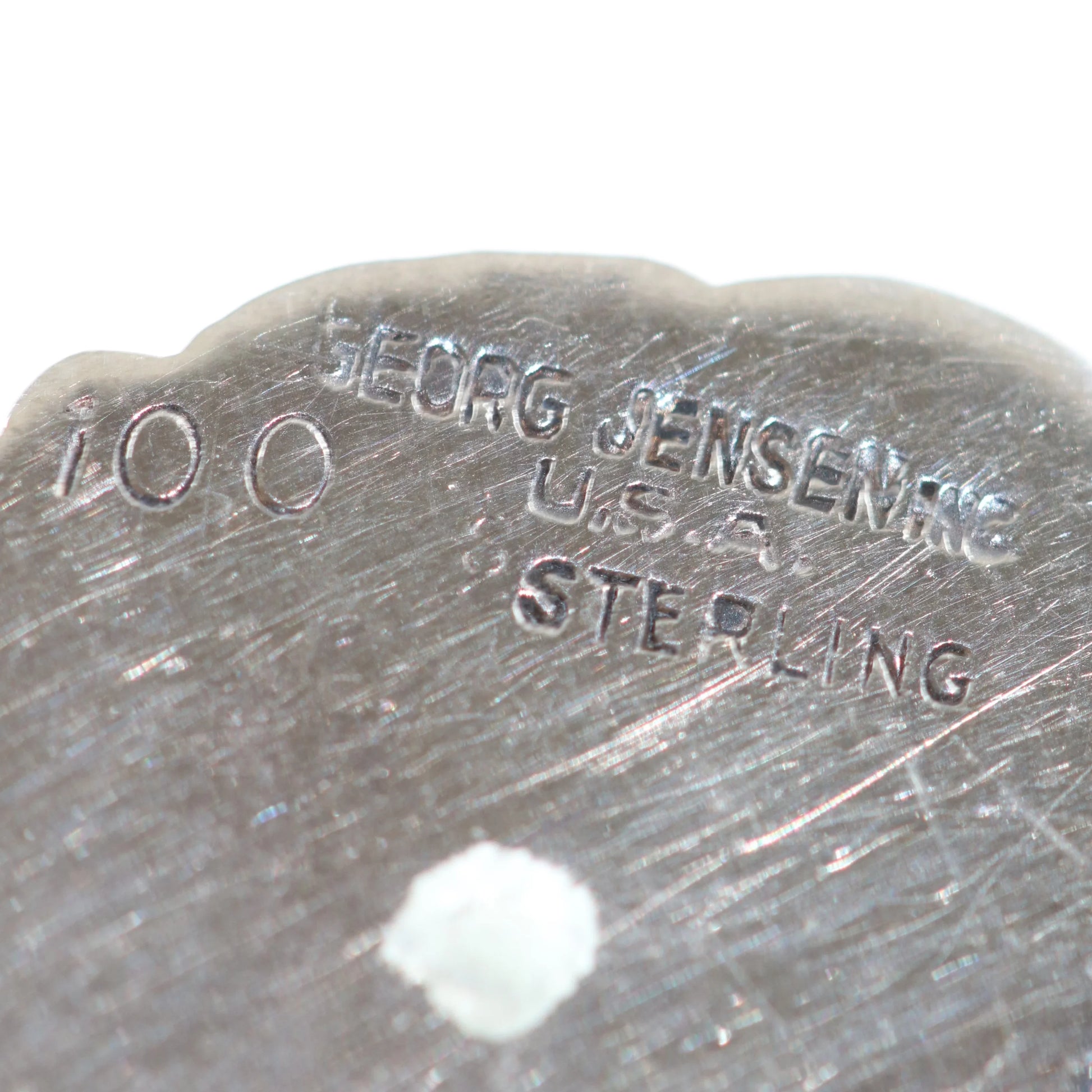 SOLD OUT: Georg Jensen Tulip Hat Pin | Vintage Sterling Silver | Mid-Century USA - Carmel Fine Silver Jewelry