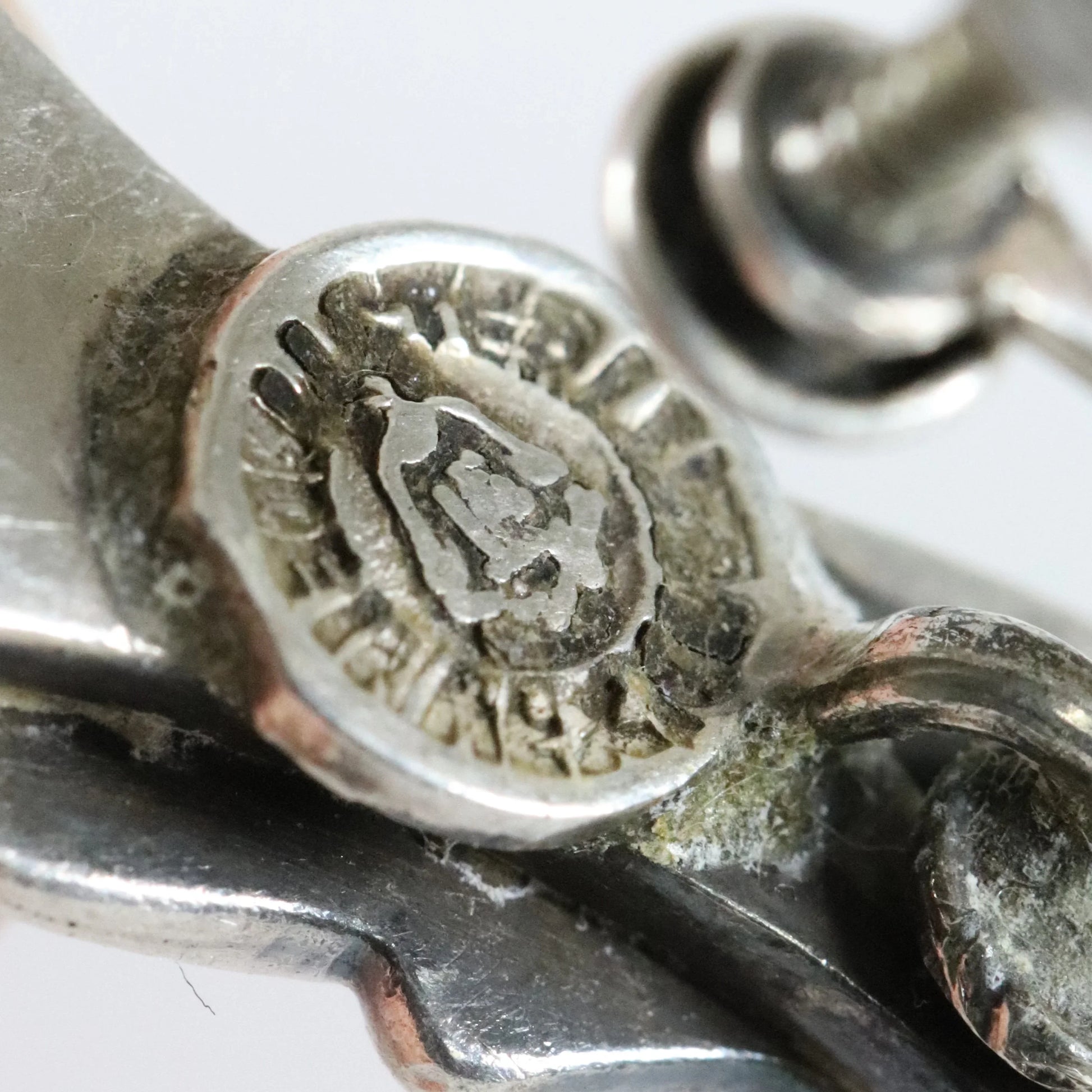SOLD OUT: Margot de Taxco Confetti Enamel Earrings | Vintage Sterling Silver | Screwback Taxco Mexico - Carmel Fine Silver Jewelry