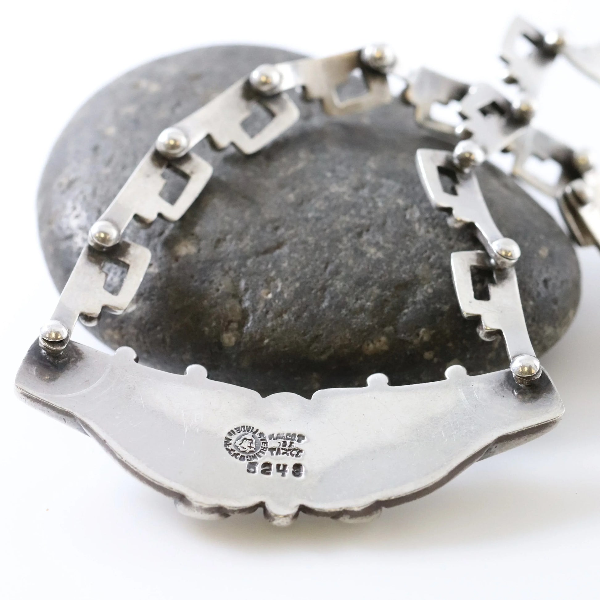 SOLD OUT: MARGOT DE TAXCO ORNATE NECKLACE 5243 - Carmel Fine Silver Jewelry