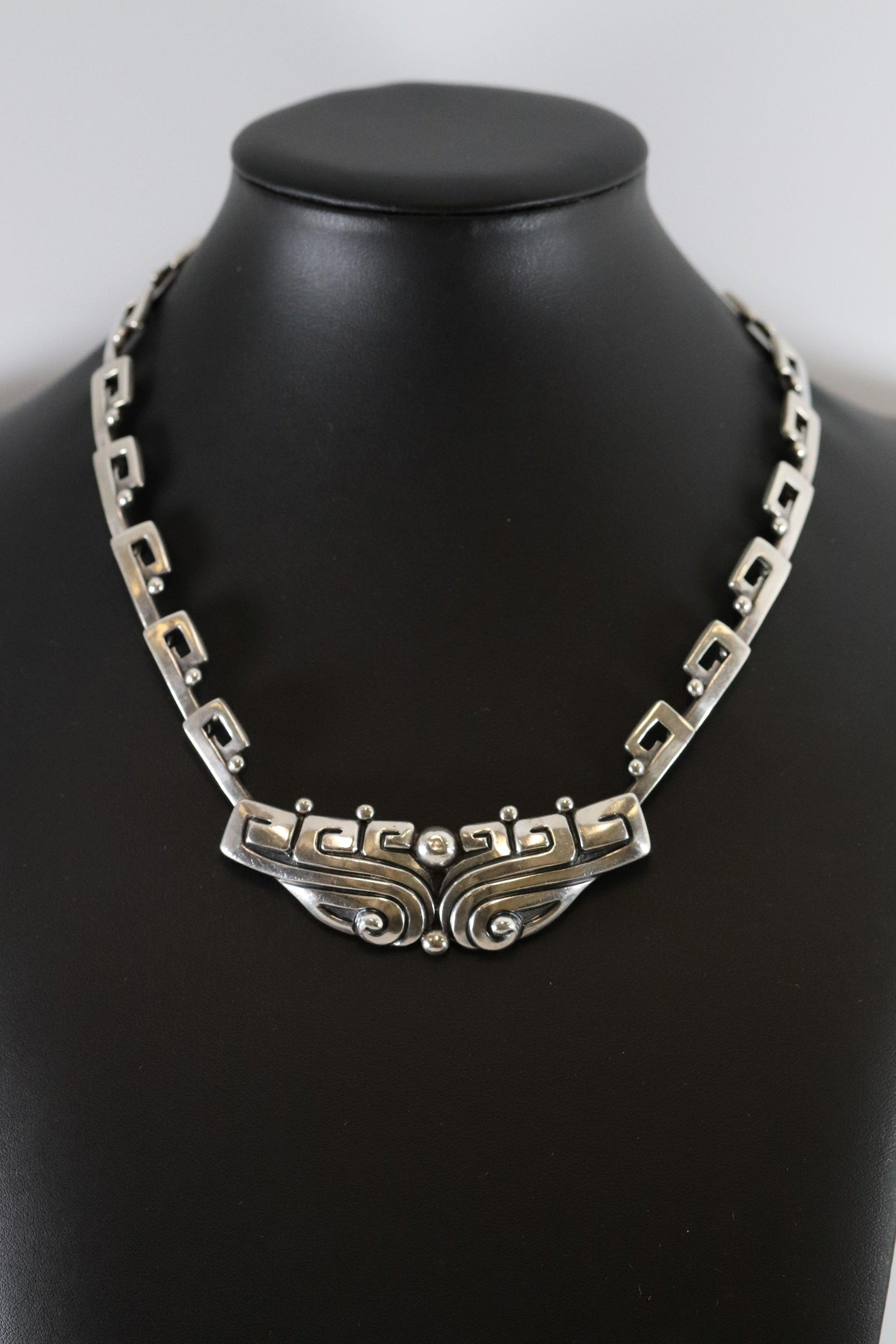 SOLD OUT: MARGOT DE TAXCO ORNATE NECKLACE 5243 - Carmel FSJ