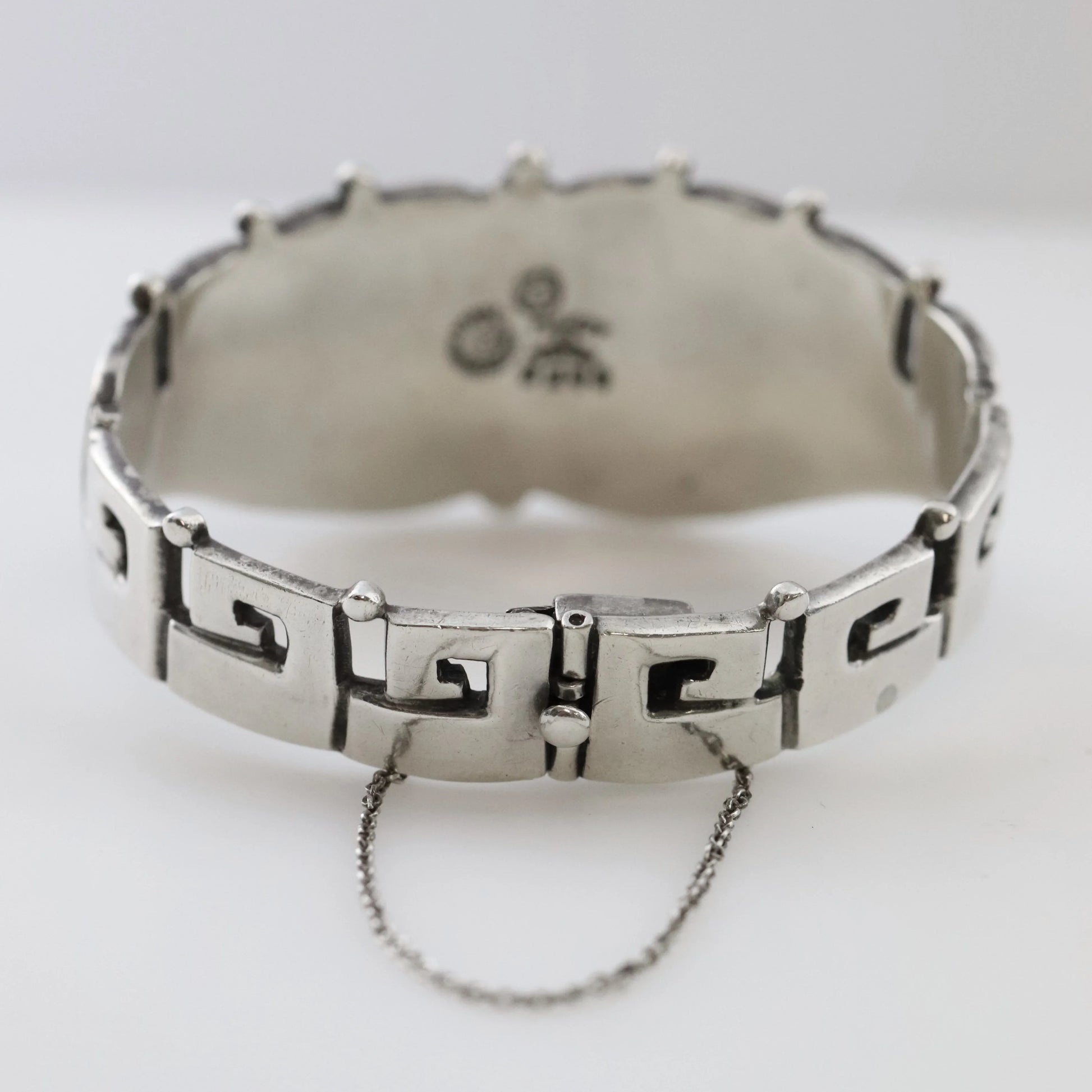 SOLD OUT: MARGOT DE TAXCO SILVER HINGED BRACELET 5243 - Carmel Fine Silver Jewelry