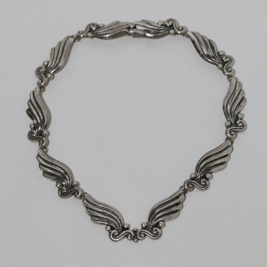 SOLD OUT: Margot de Taxco Winged Collar Necklace - Carmel Fine Silver Jewelry