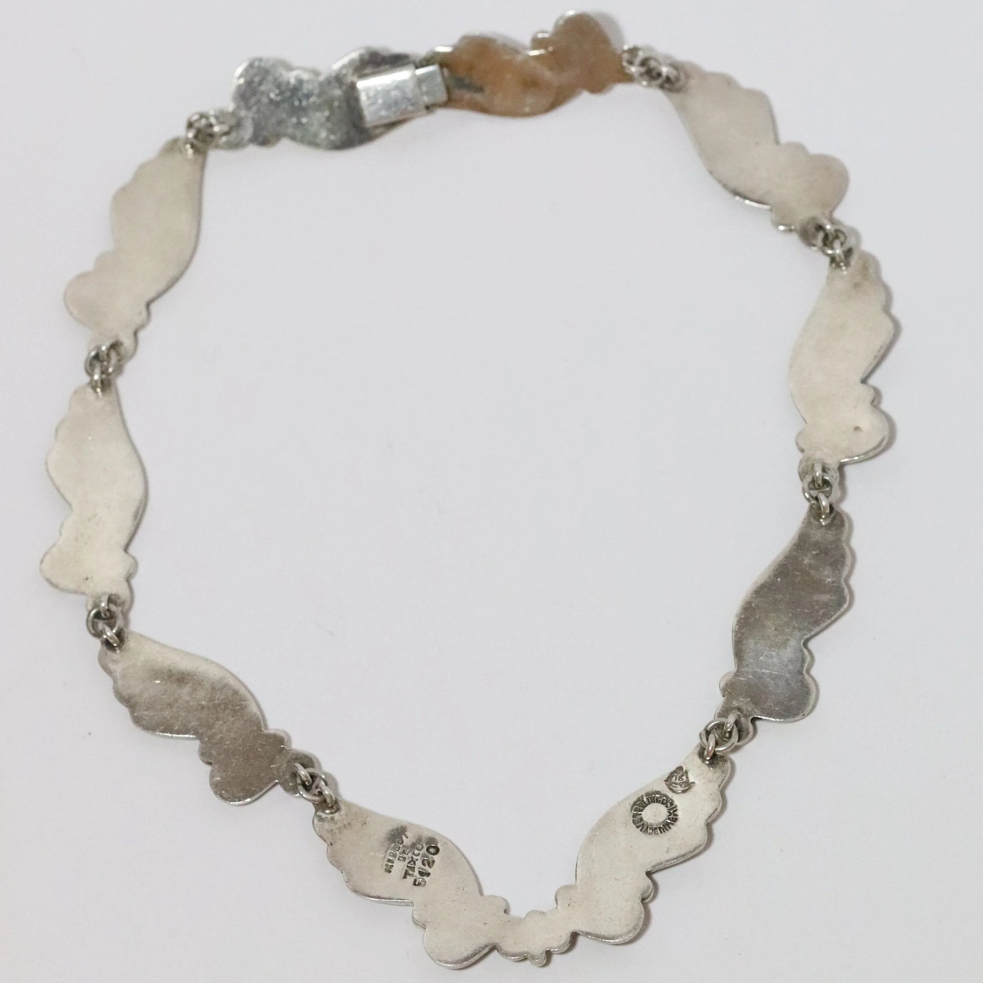 SOLD OUT: Margot de Taxco Winged Collar Necklace - Carmel Fine Silver Jewelry