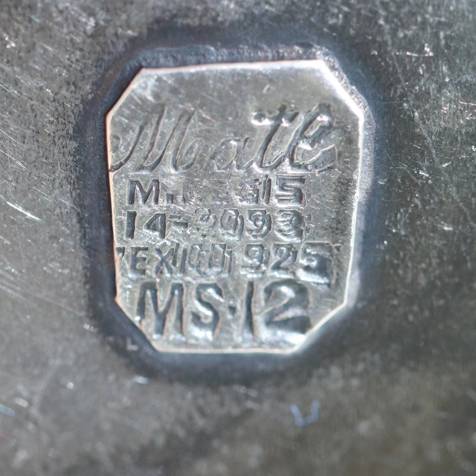 SOLD OUT: MATL Brooch or Pendant | Ricardo Salas Amethyst Cabochon Pin | Vintage Sterling Silver Mexico - Carmel Fine Silver Jewelry