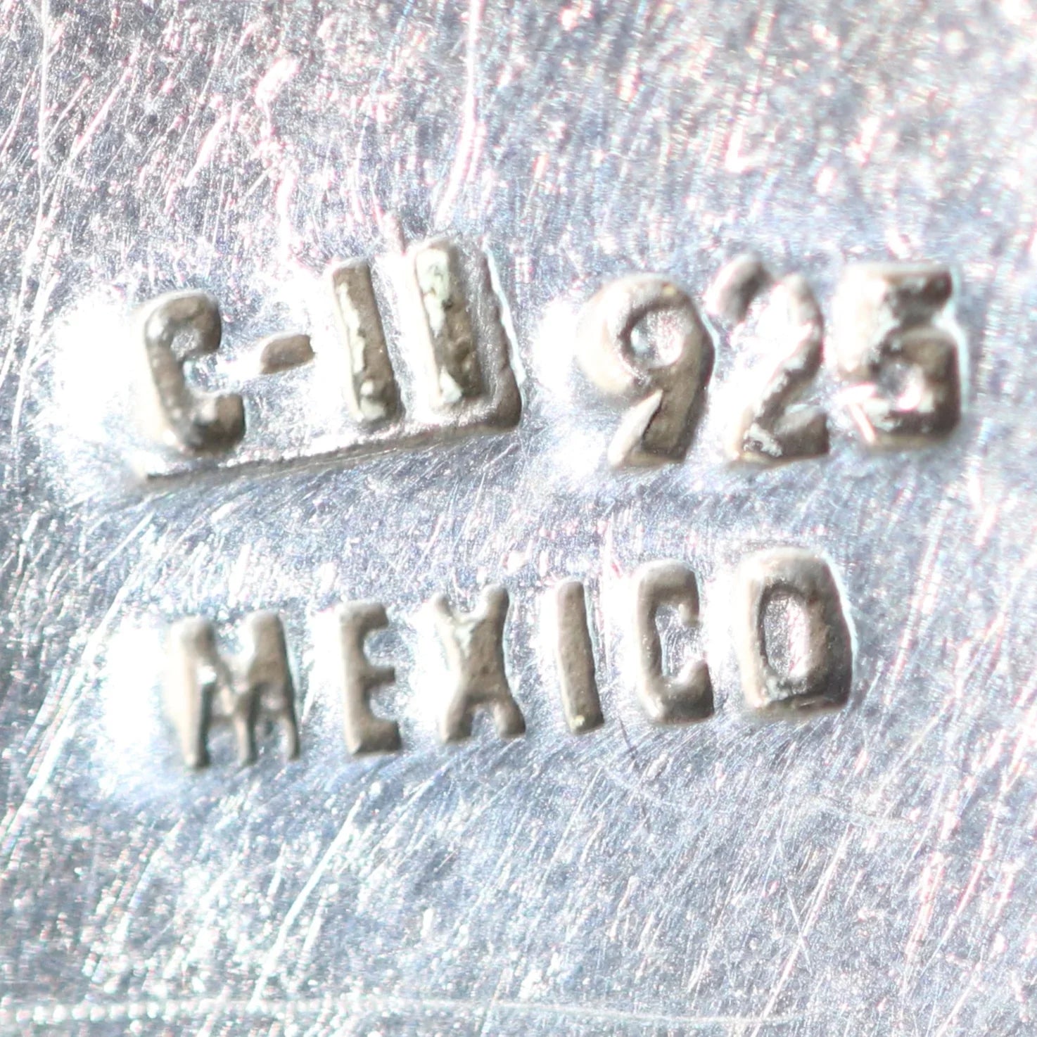 SOLD OUT: Ornate Mexican Cross Pendant Necklace | Vintage Sterling Silver | 20" Figaro Chain - Carmel Fine Silver Jewelry