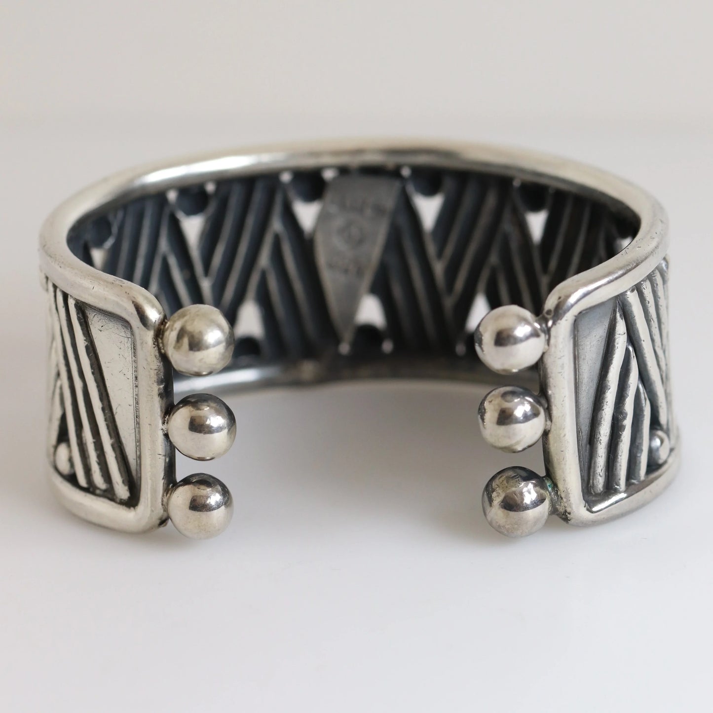 SOLD OUT: Rare William Spratling 980 Silver Cuff | Vintage Sterling Silver | First Design Period Bracelet - Carmel Fine Silver Jewelry