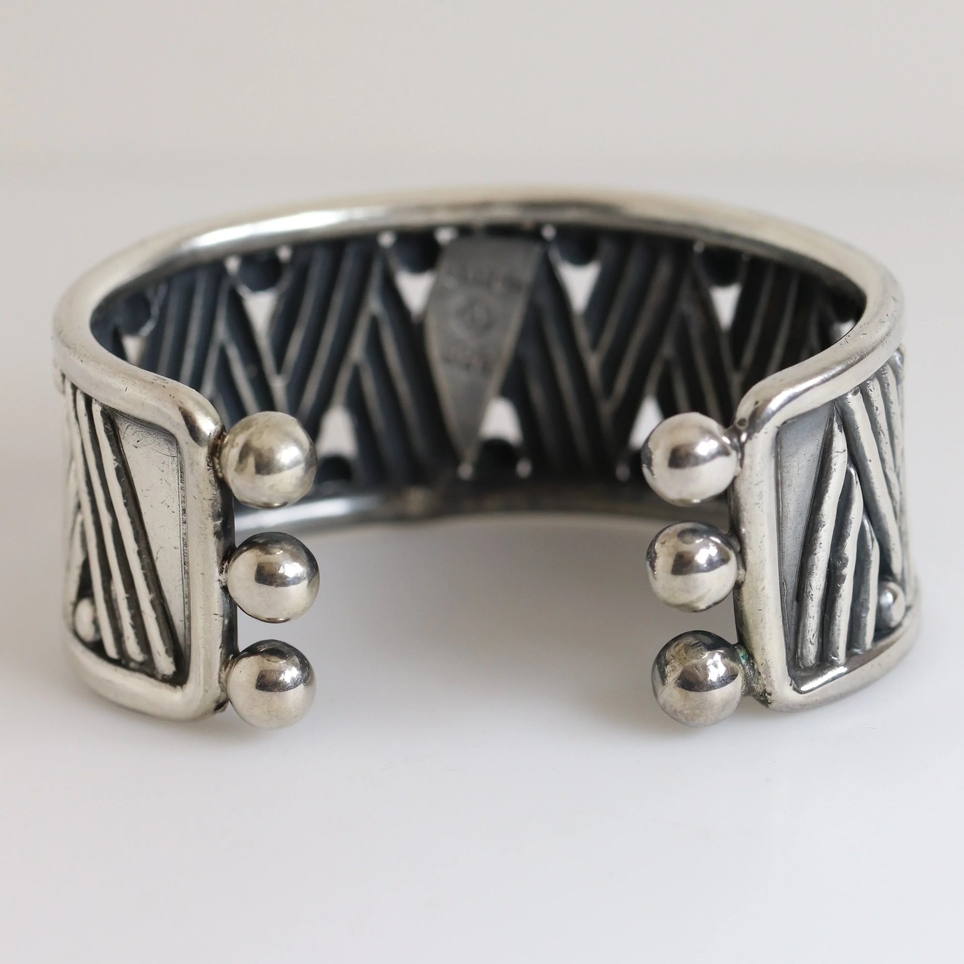SOLD OUT: Rare William Spratling 980 Silver Cuff | Vintage Sterling Silver | First Design Period Bracelet - Carmel Fine Silver Jewelry