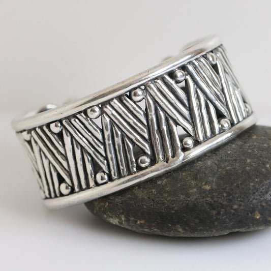 SOLD OUT: Rare William Spratling 980 Silver Cuff | Vintage Sterling Silver | First Design Period Bracelet - Carmel FSJ