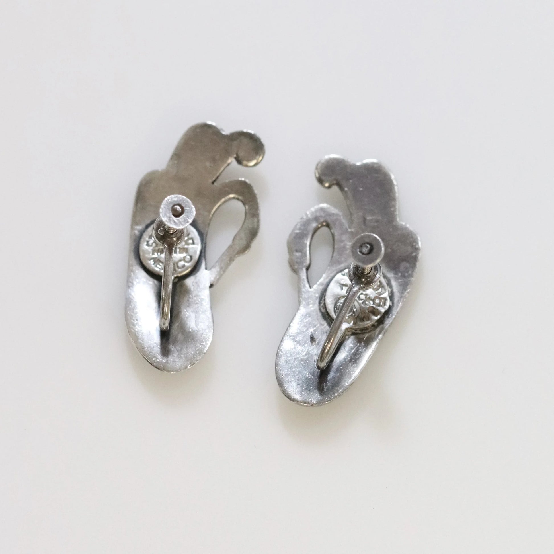 SOLD OUT: SWAN MARGOT DE TAXCO EARRINGS - Carmel Fine Silver Jewelry
