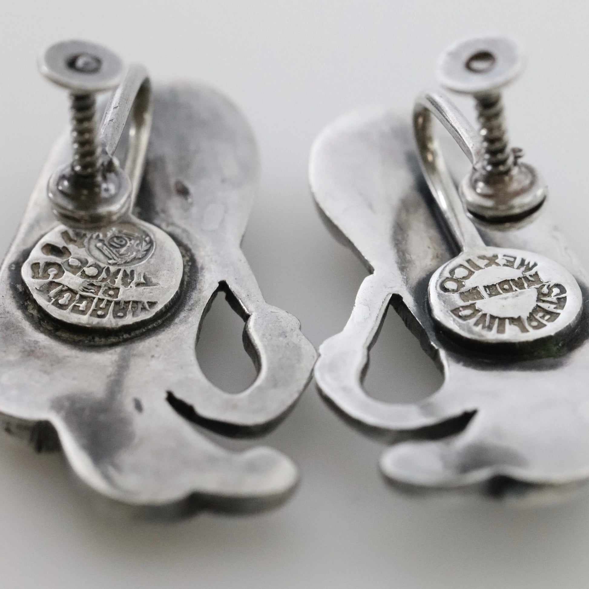 SOLD OUT: SWAN MARGOT DE TAXCO EARRINGS - Carmel Fine Silver Jewelry