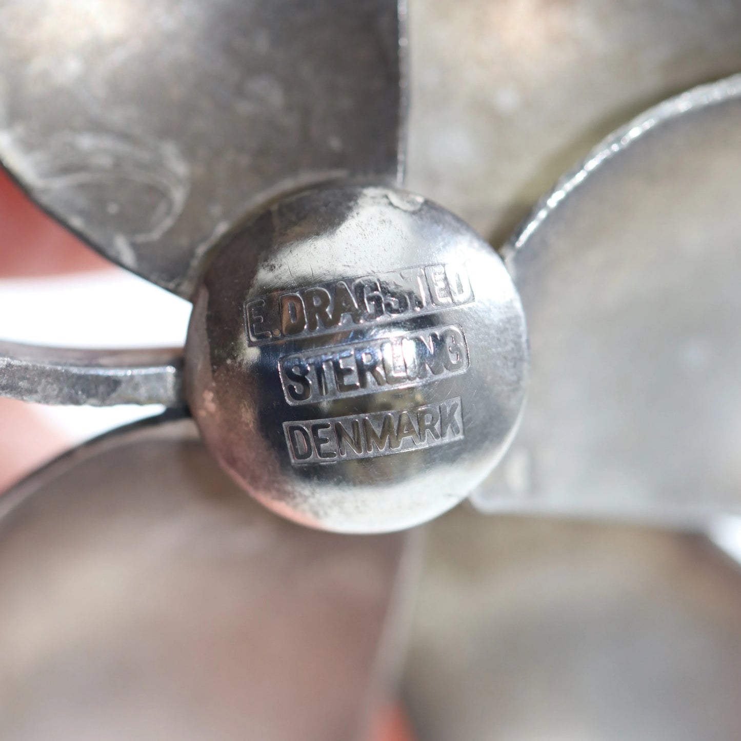 SOLD OUT: Vintage Danish E Dagsted Sterling Silver Jewelry | Floral Modernist Mid-Century Brooch - Carmel Fine Silver Jewelry