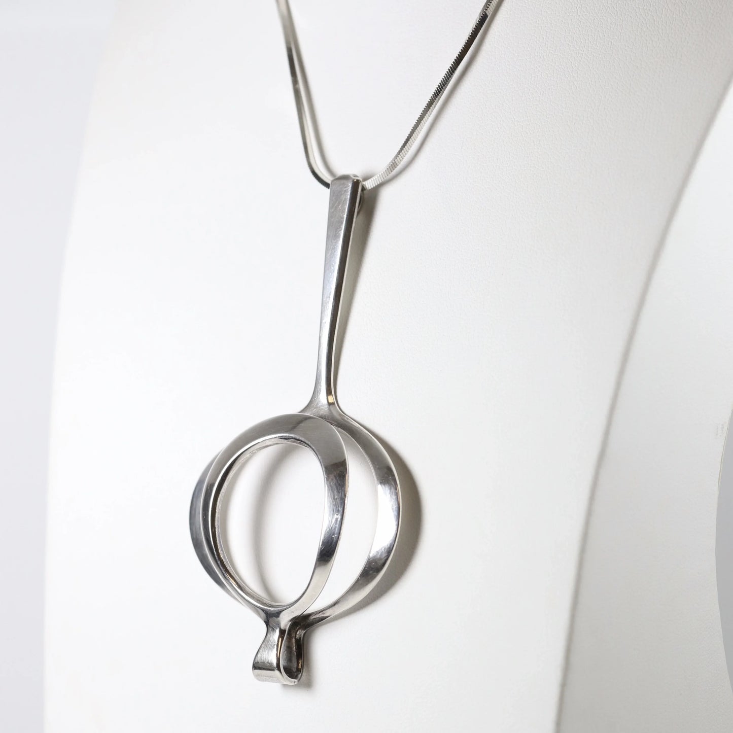 SOLD OUT: Vintage David Andersen Jewelry | Modernist Statement Necklace - Carmel Fine Silver Jewelry