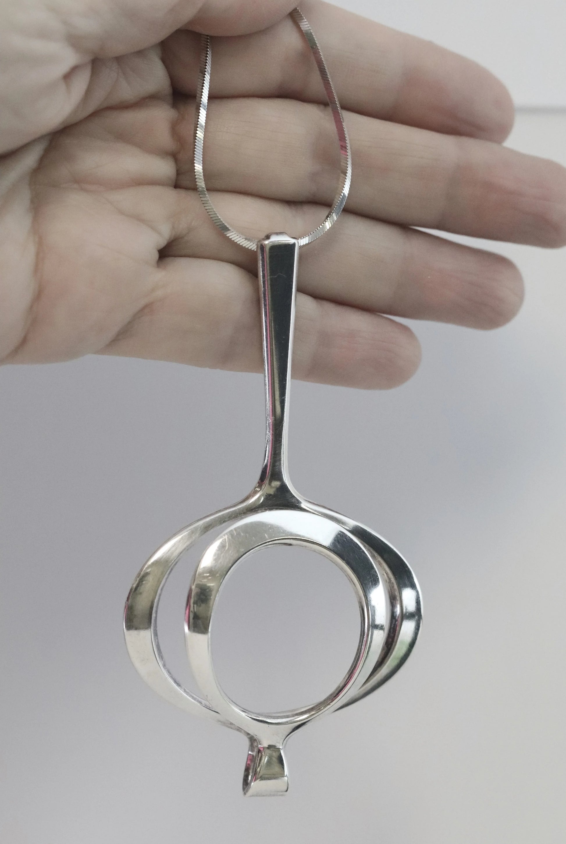 SOLD OUT: Vintage David Andersen Jewelry | Modernist Statement Necklace - Carmel Fine Silver Jewelry