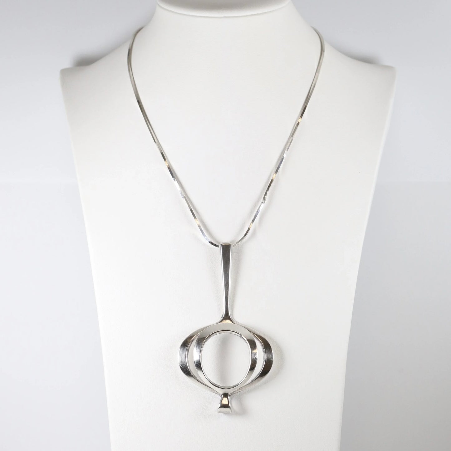 SOLD OUT: Vintage David Andersen Jewelry | Modernist Statement Necklace - Carmel Fine Silver Jewelry
