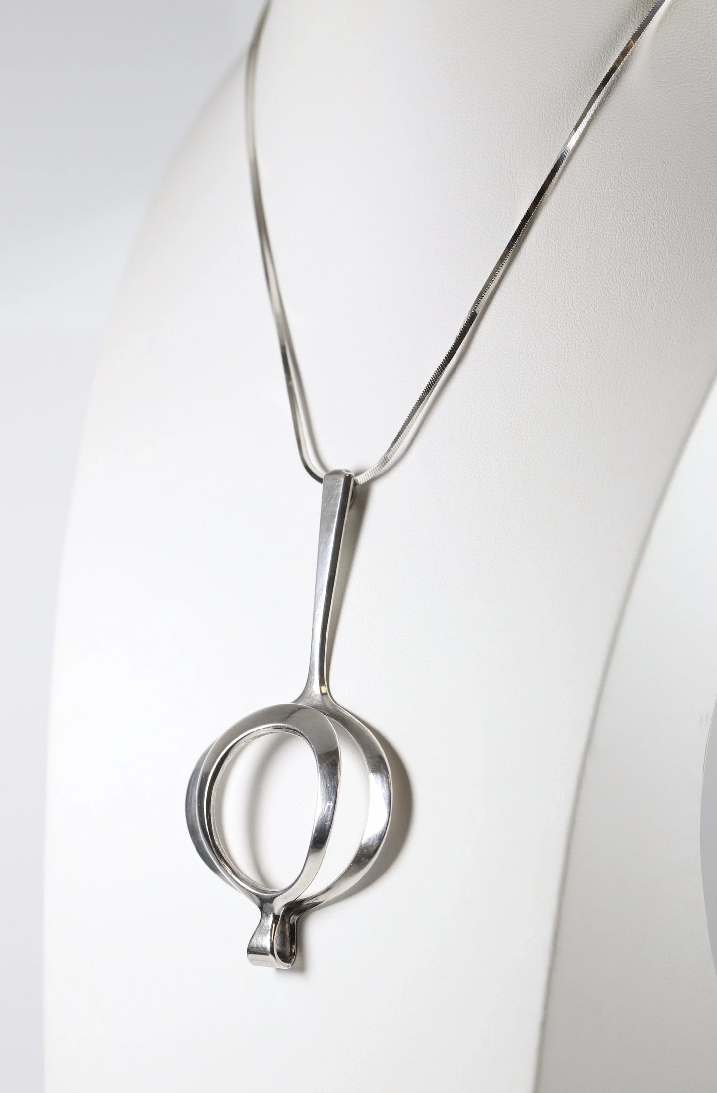 SOLD OUT: Vintage David Andersen Jewelry | Modernist Statement Necklace - Carmel Fine Silver Jewelry