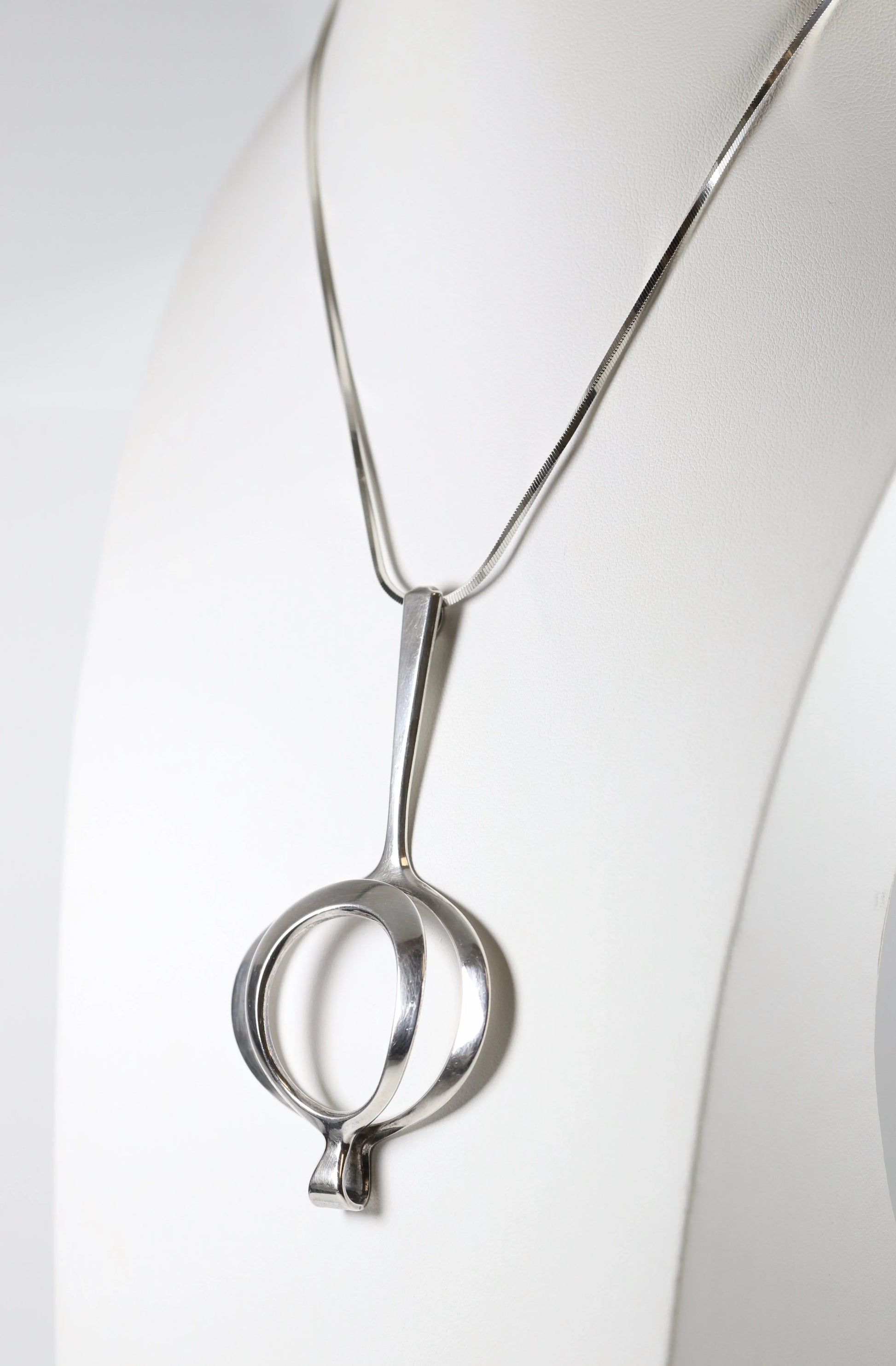 SOLD OUT: Vintage David Andersen Jewelry | Modernist Statement Necklace - Carmel Fine Silver Jewelry