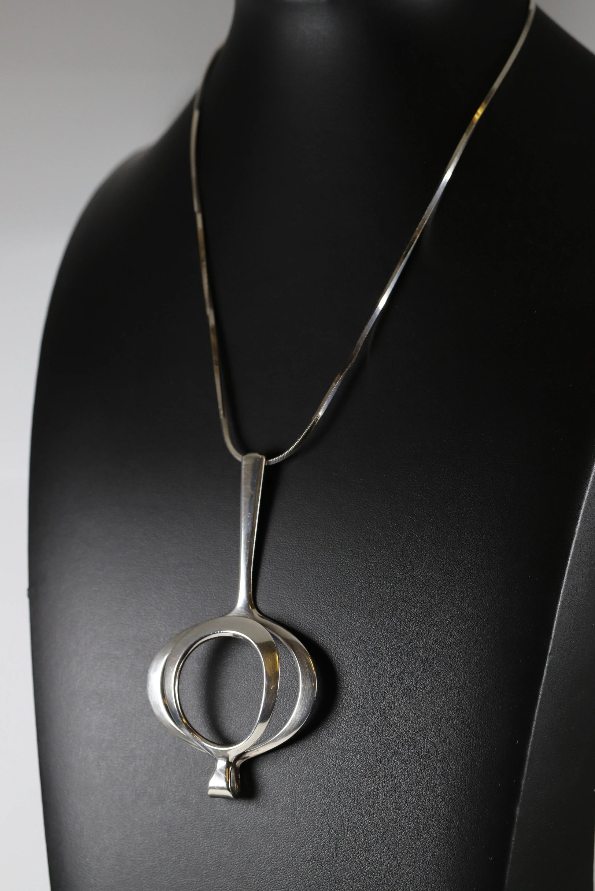 SOLD OUT: Vintage David Andersen Jewelry | Modernist Statement Necklace - Carmel Fine Silver Jewelry