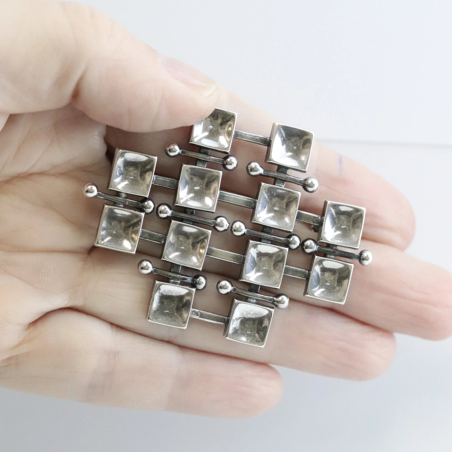 SOLD OUT: Vintage David Andersen Jewelry | Uni David-Andersen Modernist Brooch - Carmel Fine Silver Jewelry