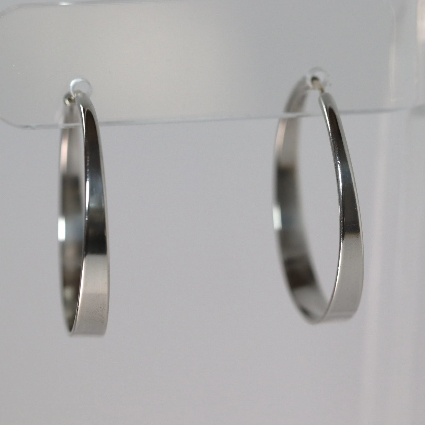SOLD OUT: Vintage Ed Levin Jewelry | Sterling Silver Hoop Earrings 14K Wires USA - Carmel Fine Silver Jewelry