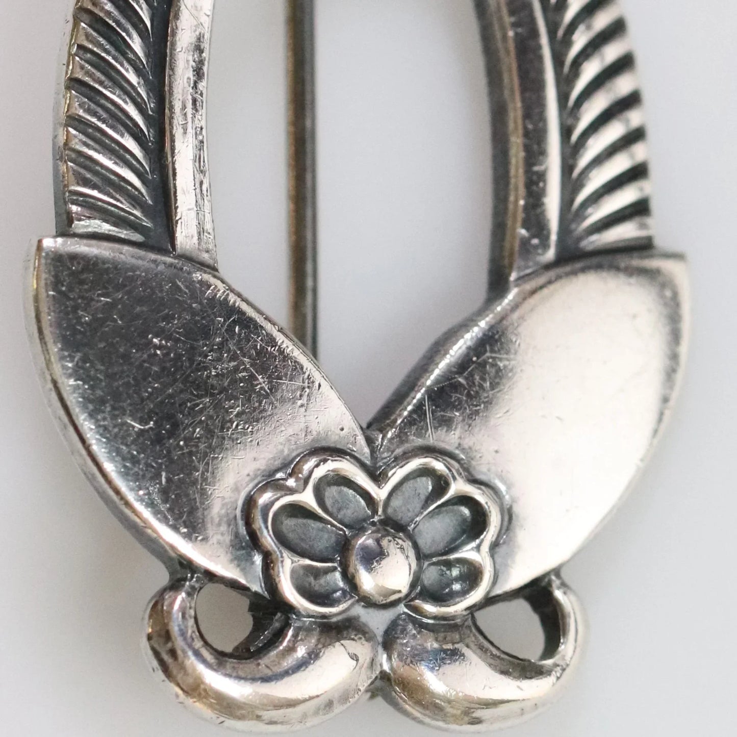 SOLD OUT: Vintage Georg Jensen Jewelry | Albertus Catcus Brooch USA - Carmel Fine Silver Jewelry