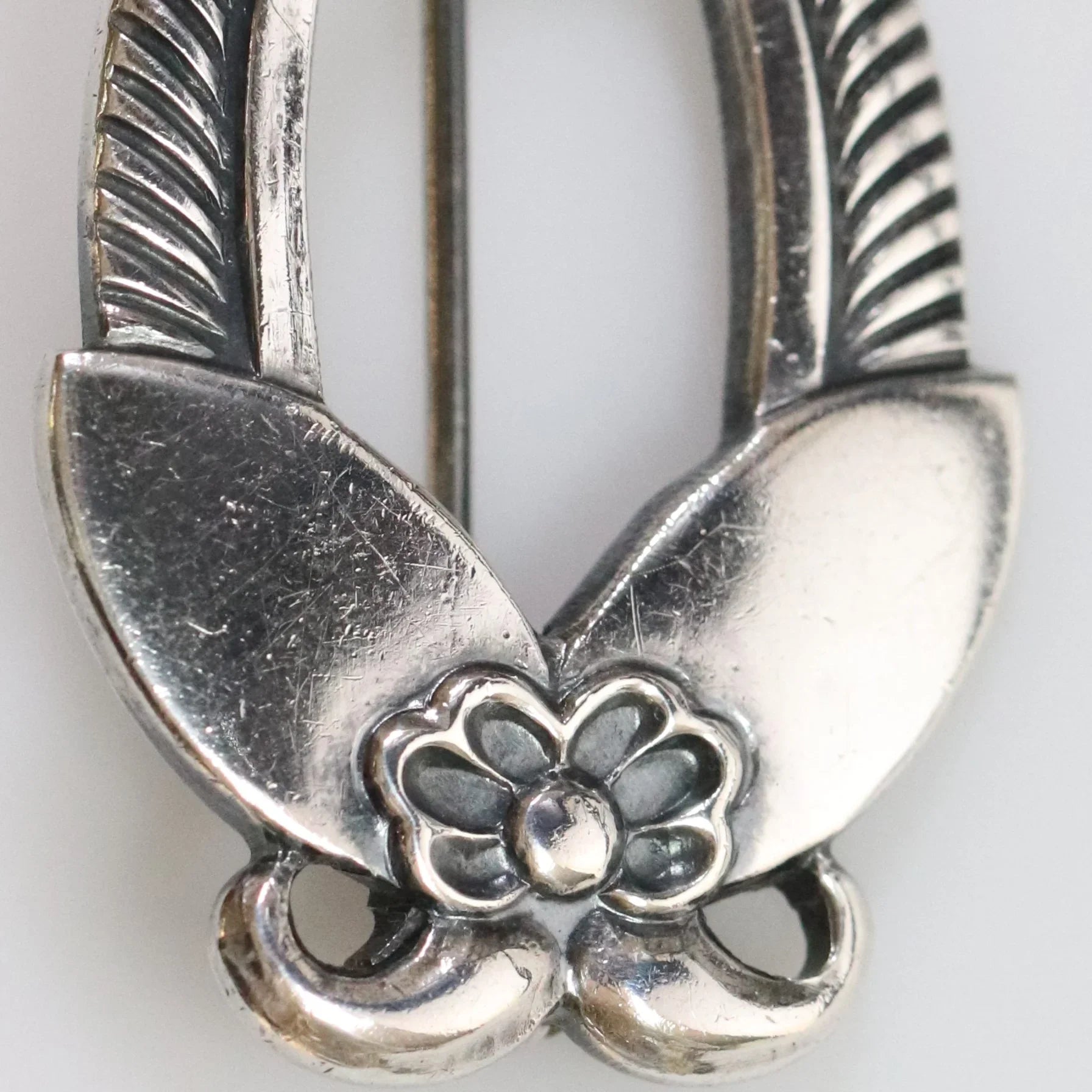 SOLD OUT: Vintage Georg Jensen Jewelry | Albertus Catcus Brooch USA - Carmel Fine Silver Jewelry