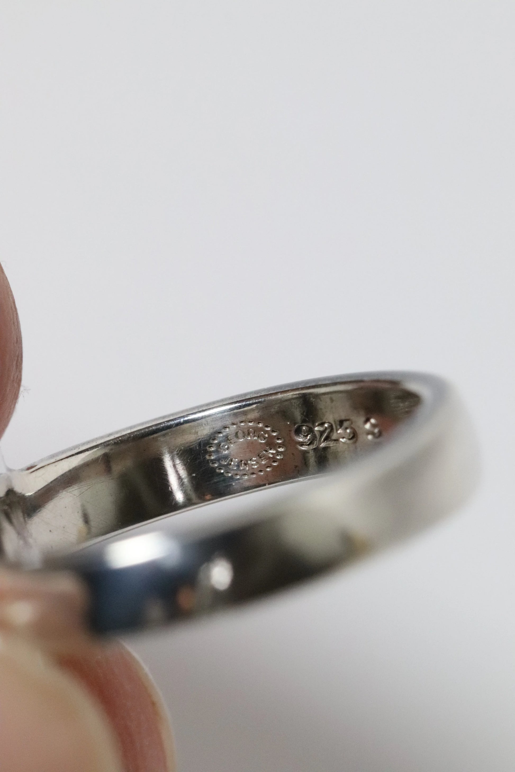 SOLD OUT: Vintage Georg Jensen Jewelry | Aria Two-Bar Modernist Ring 593A Denmark (US Size 6) - Carmel Fine Silver Jewelry