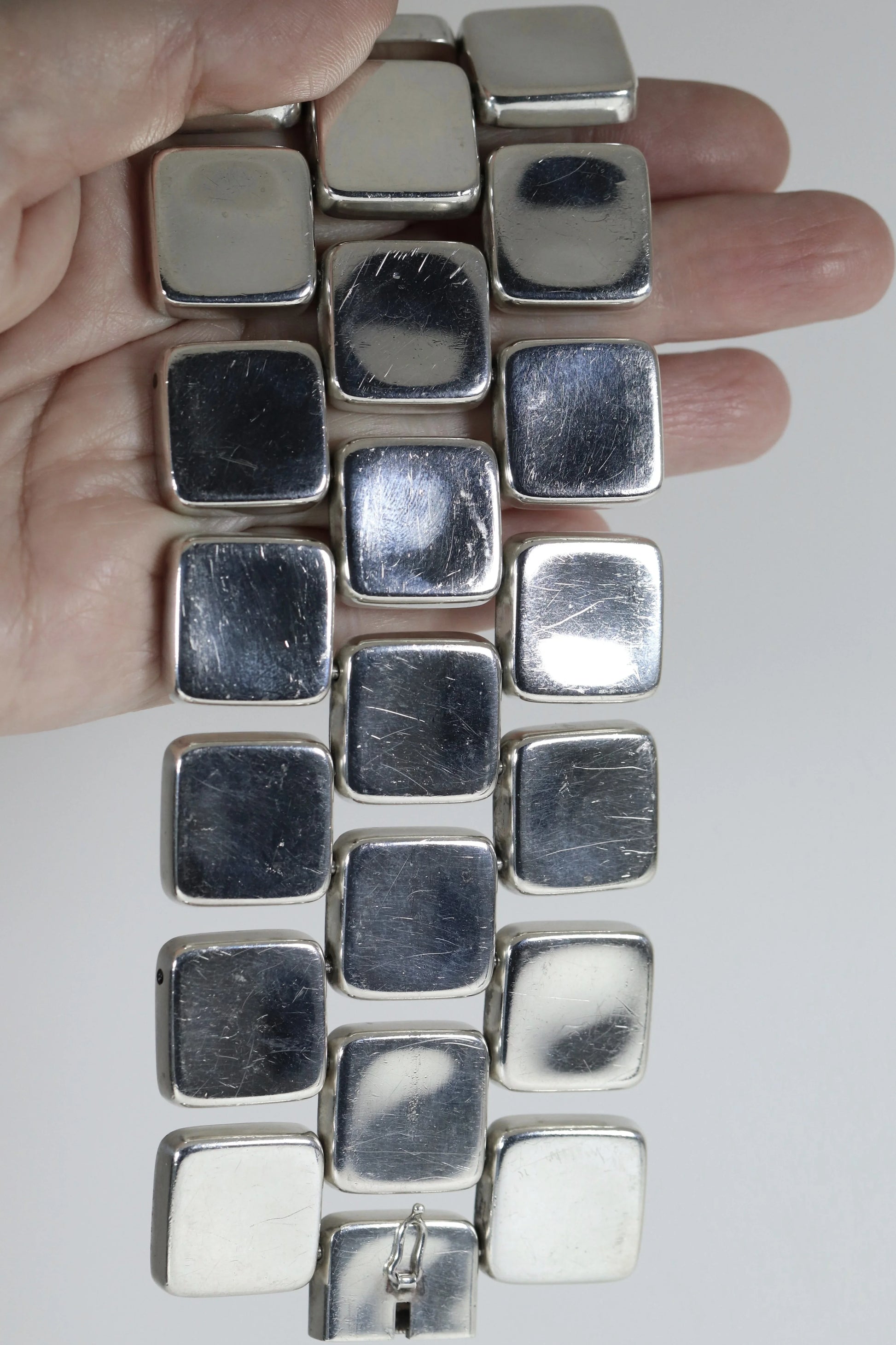 SOLD OUT: Vintage Georg Jensen Jewelry | Astrid Fog Rare Modernist Bracelet 193 - Carmel Fine Silver Jewelry