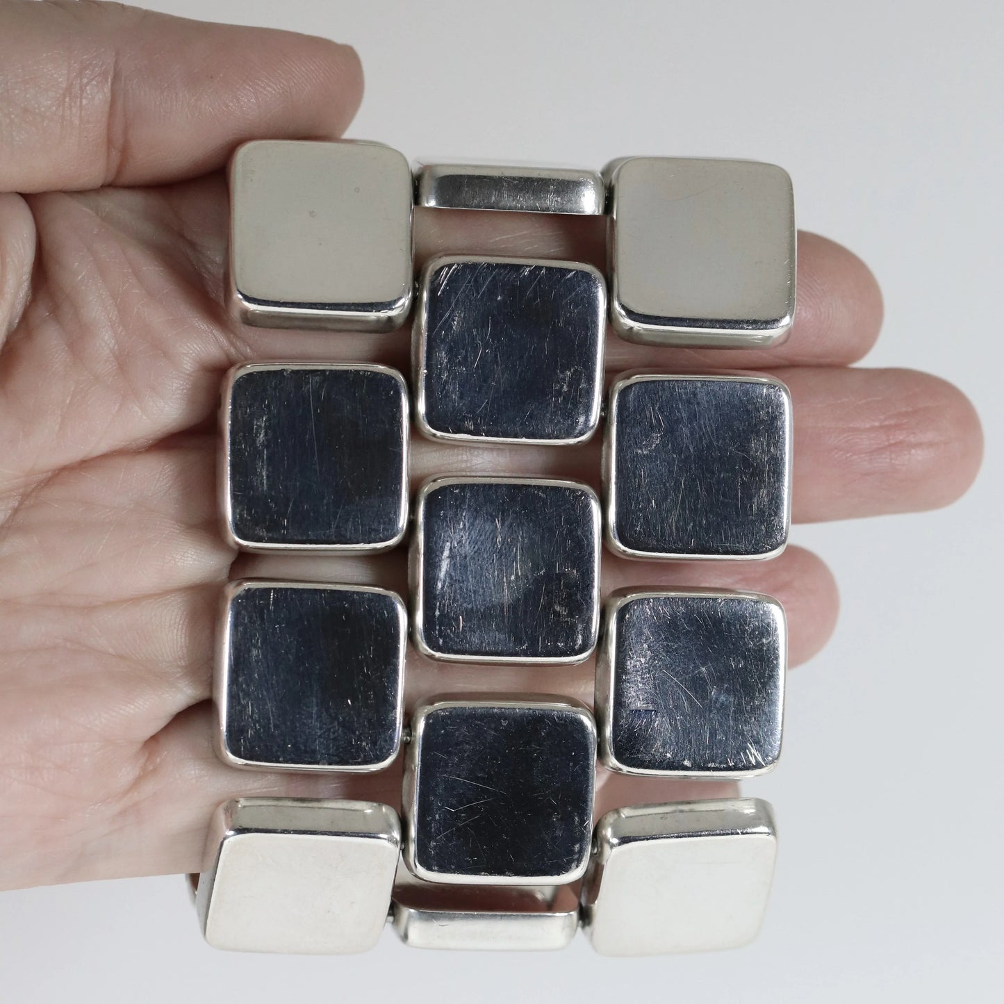 SOLD OUT: Vintage Georg Jensen Jewelry | Astrid Fog Rare Modernist Bracelet 193 - Carmel Fine Silver Jewelry