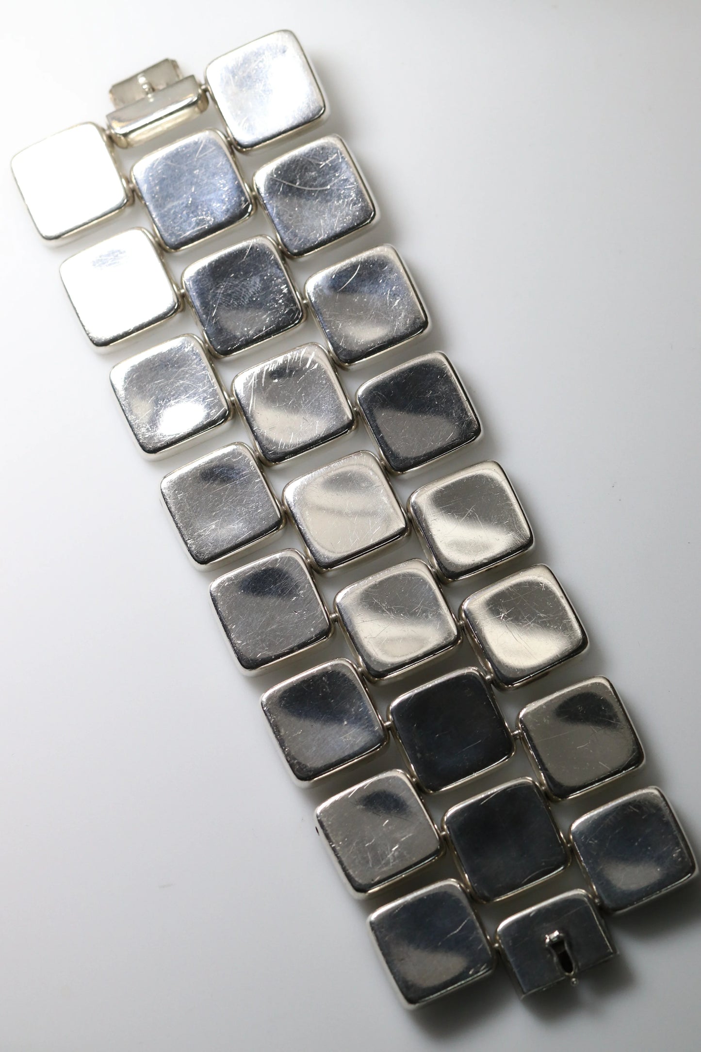 SOLD OUT: Vintage Georg Jensen Jewelry | Astrid Fog Rare Modernist Bracelet 193 - Carmel Fine Silver Jewelry