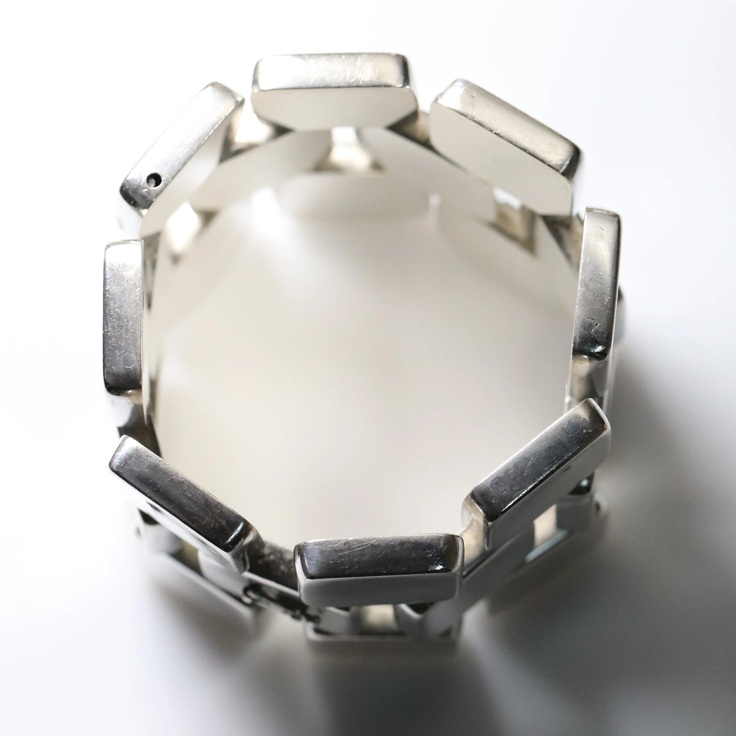 SOLD OUT: Vintage Georg Jensen Jewelry | Astrid Fog Rare Modernist Bracelet 193 - Carmel Fine Silver Jewelry