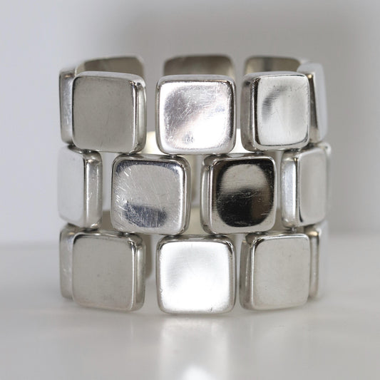 SOLD OUT: Vintage Georg Jensen Jewelry | Astrid Fog Rare Modernist Bracelet 193 - Carmel FSJ