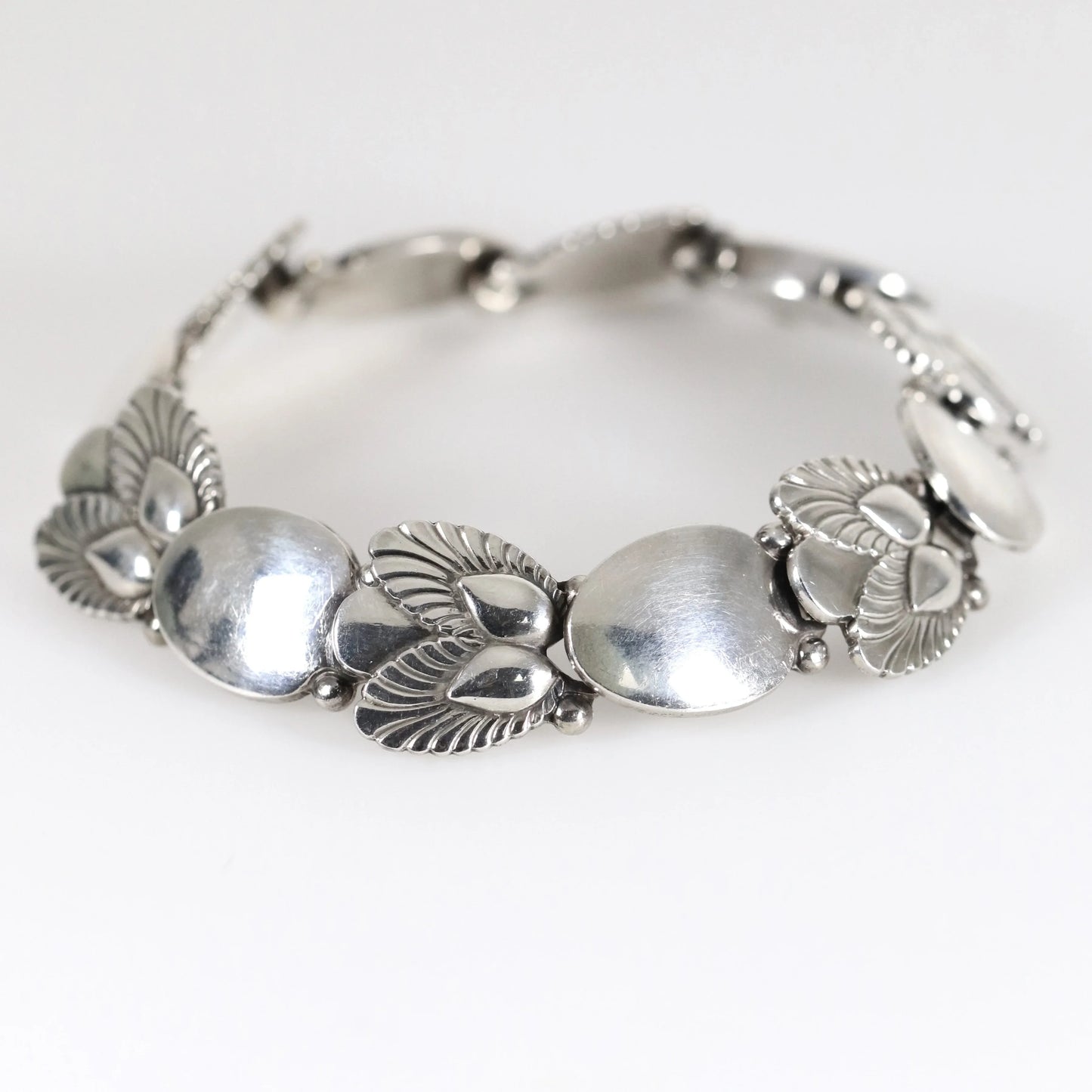 SOLD OUT: Vintage Georg Jensen Jewelry | Gundorph Albertus Bittersweet Bracelet 94B Sterling Silver Denmark - Carmel Fine Silver Jewelry