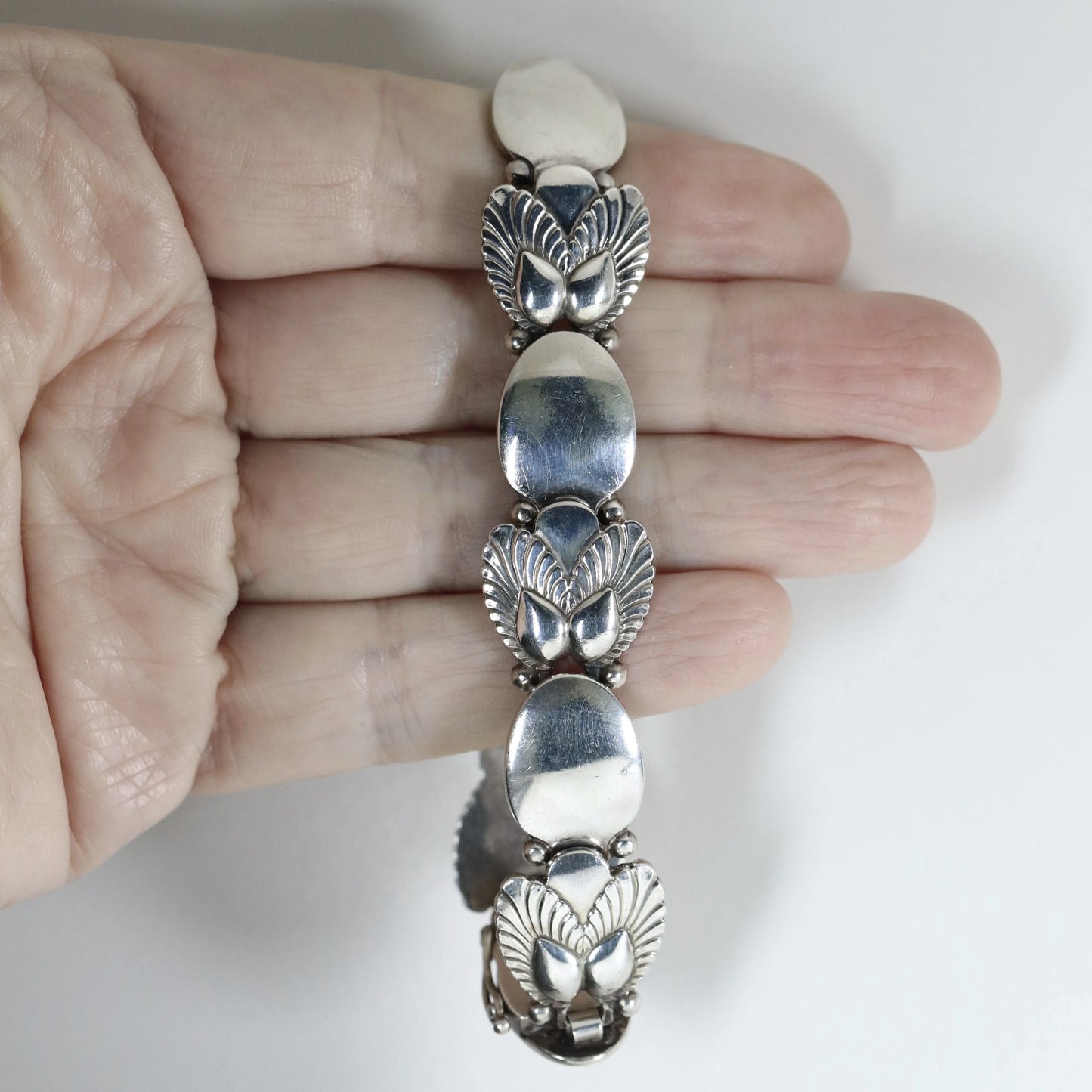 SOLD OUT: Vintage Georg Jensen Jewelry | Gundorph Albertus Bittersweet Bracelet 94B Sterling Silver Denmark - Carmel Fine Silver Jewelry