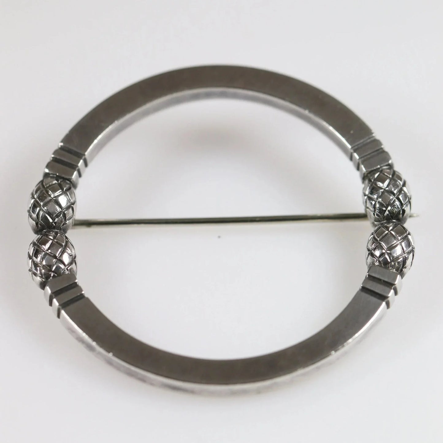 SOLD OUT: Vintage Georg Jensen Jewelry | Harald Nielsen Acorn Estate Brooch - Carmel Fine Silver Jewelry