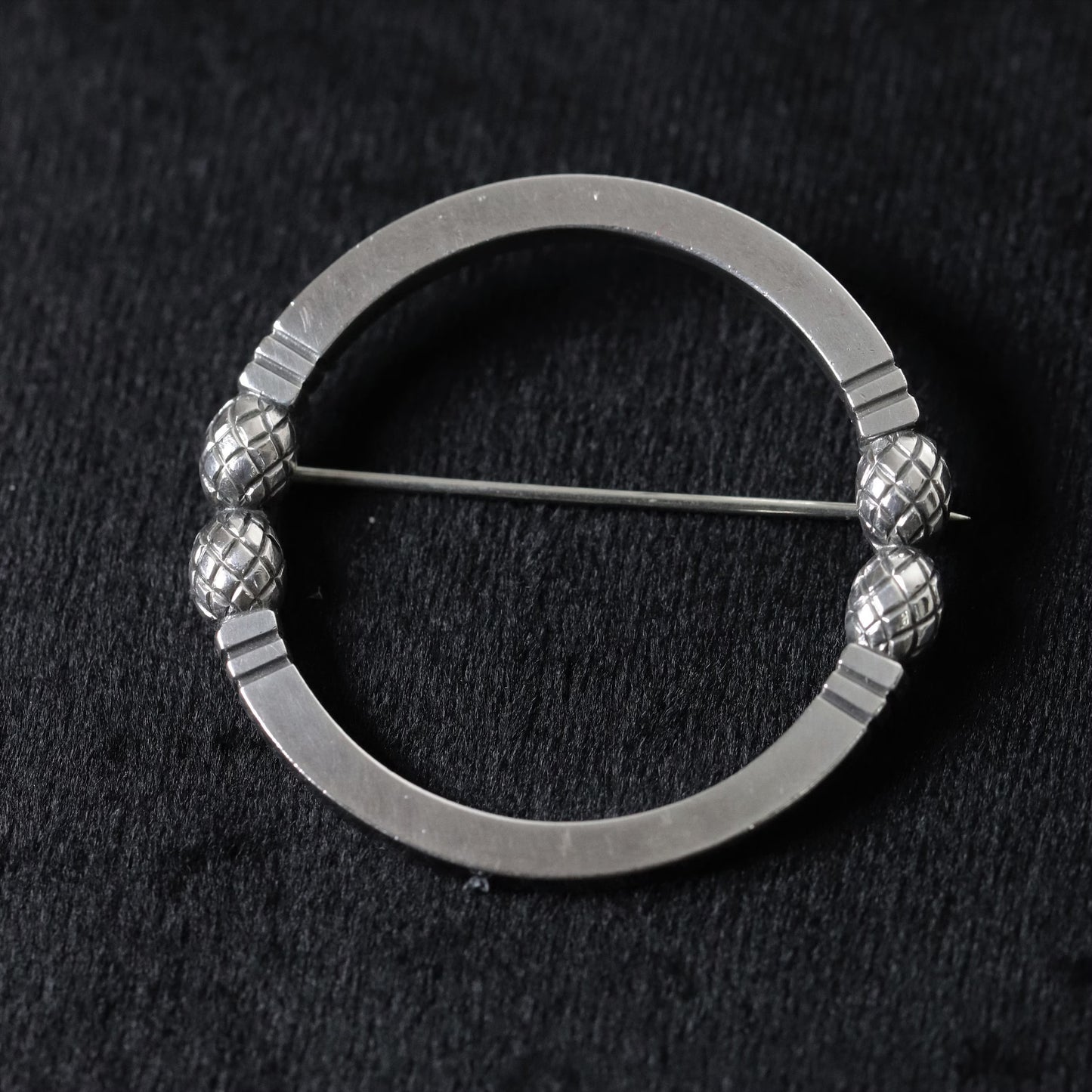 SOLD OUT: Vintage Georg Jensen Jewelry | Harald Nielsen Acorn Estate Brooch - Carmel Fine Silver Jewelry
