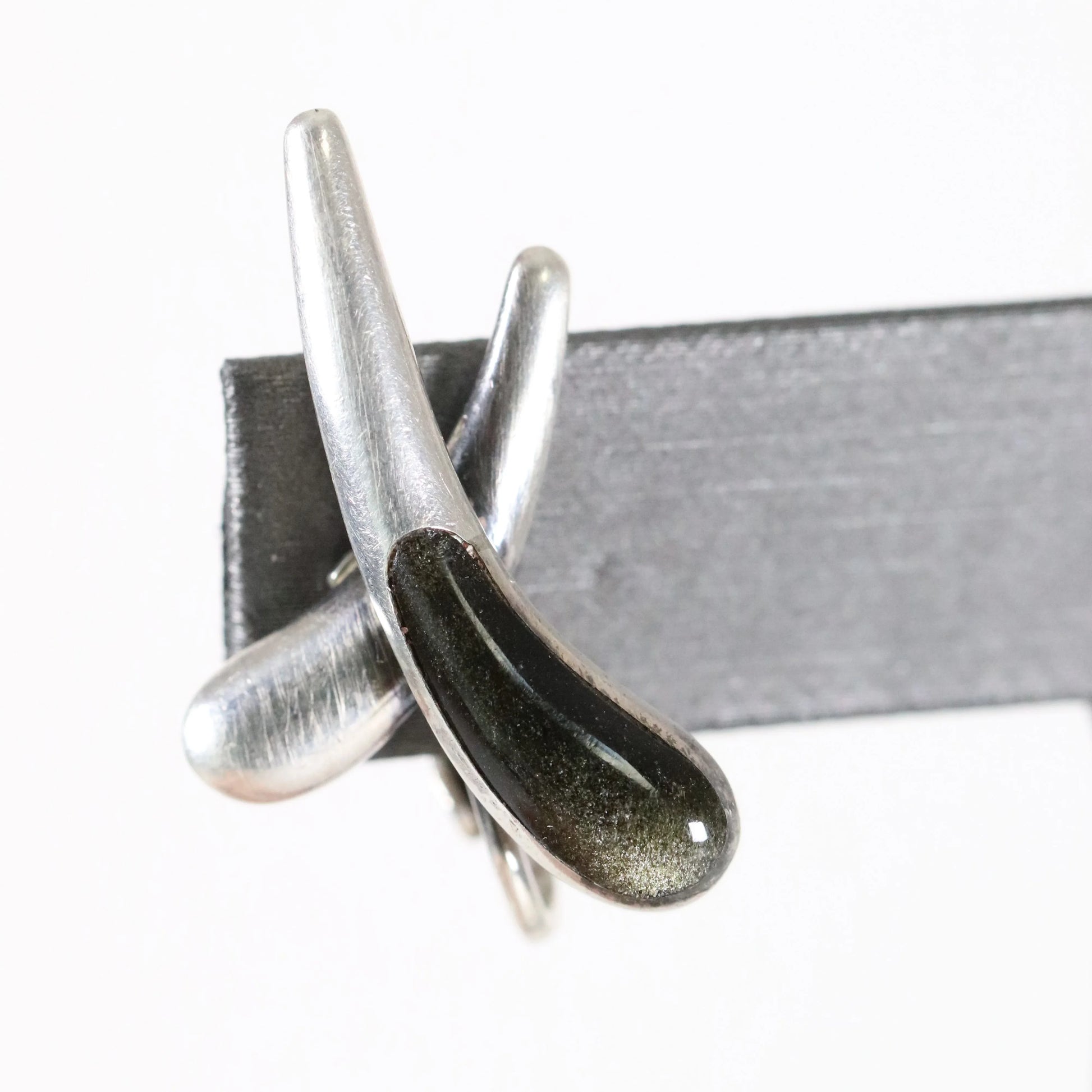 SOLD OUT: Vintage Georg Jensen Jewelry | Henning Koppel Abstract Pin 321 - Carmel Fine Silver Jewelry