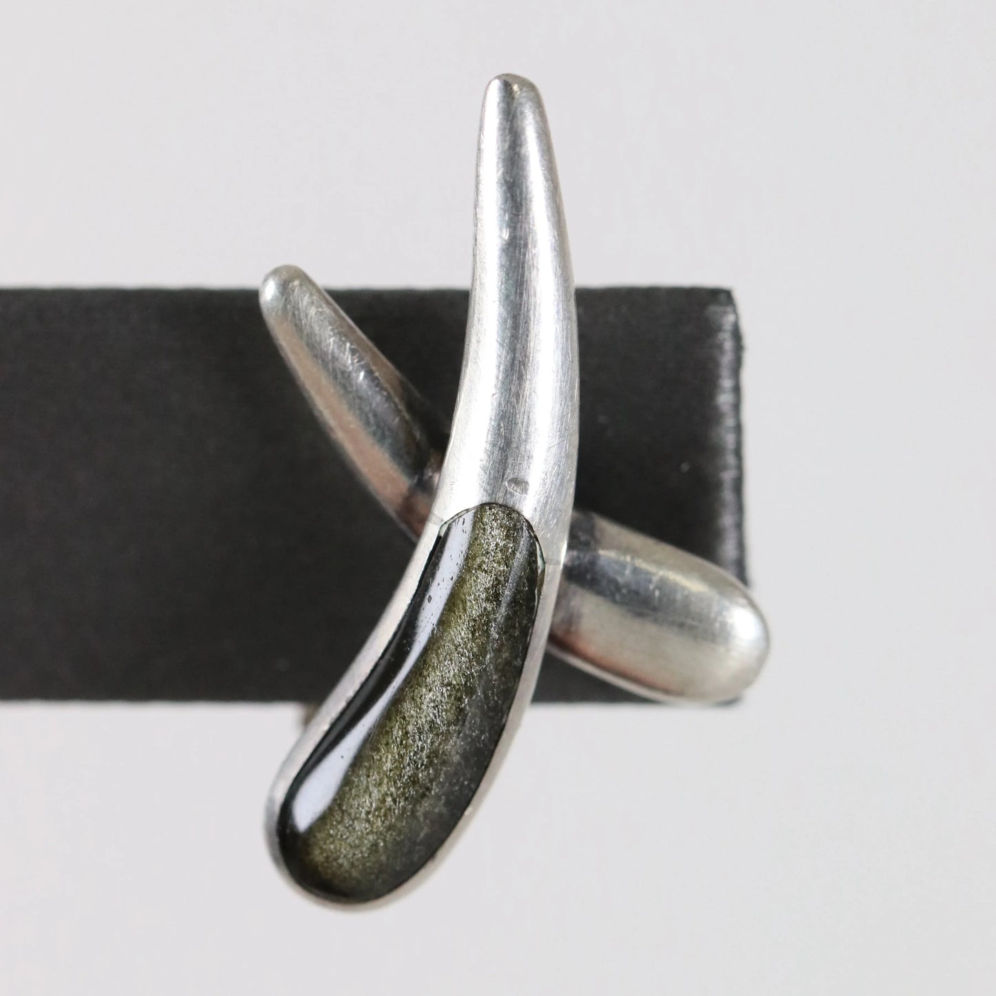SOLD OUT: Vintage Georg Jensen Jewelry | Henning Koppel Abstract Pin 321 - Carmel Fine Silver Jewelry