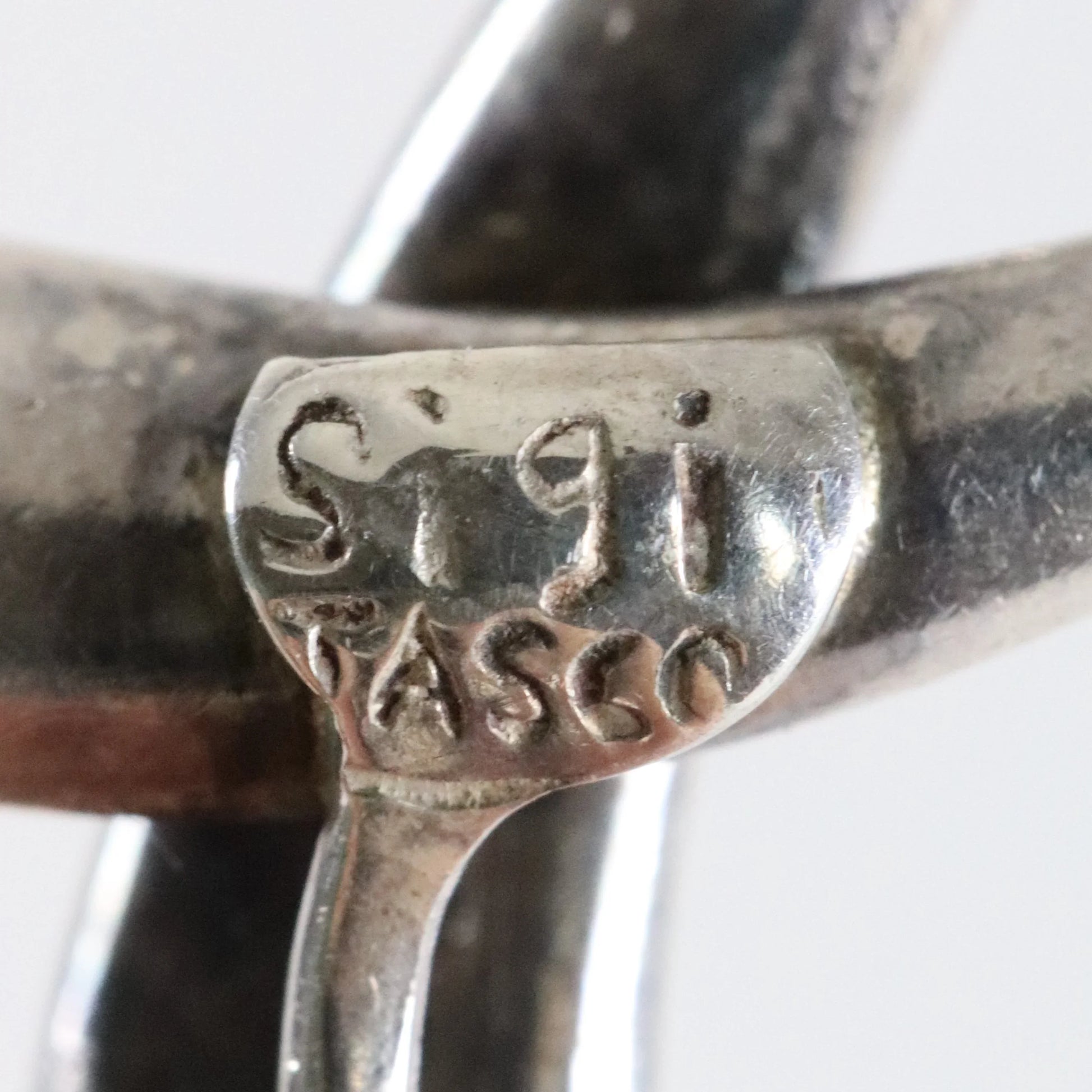 SOLD OUT: Vintage Georg Jensen Jewelry | Henning Koppel Abstract Pin 321 - Carmel Fine Silver Jewelry