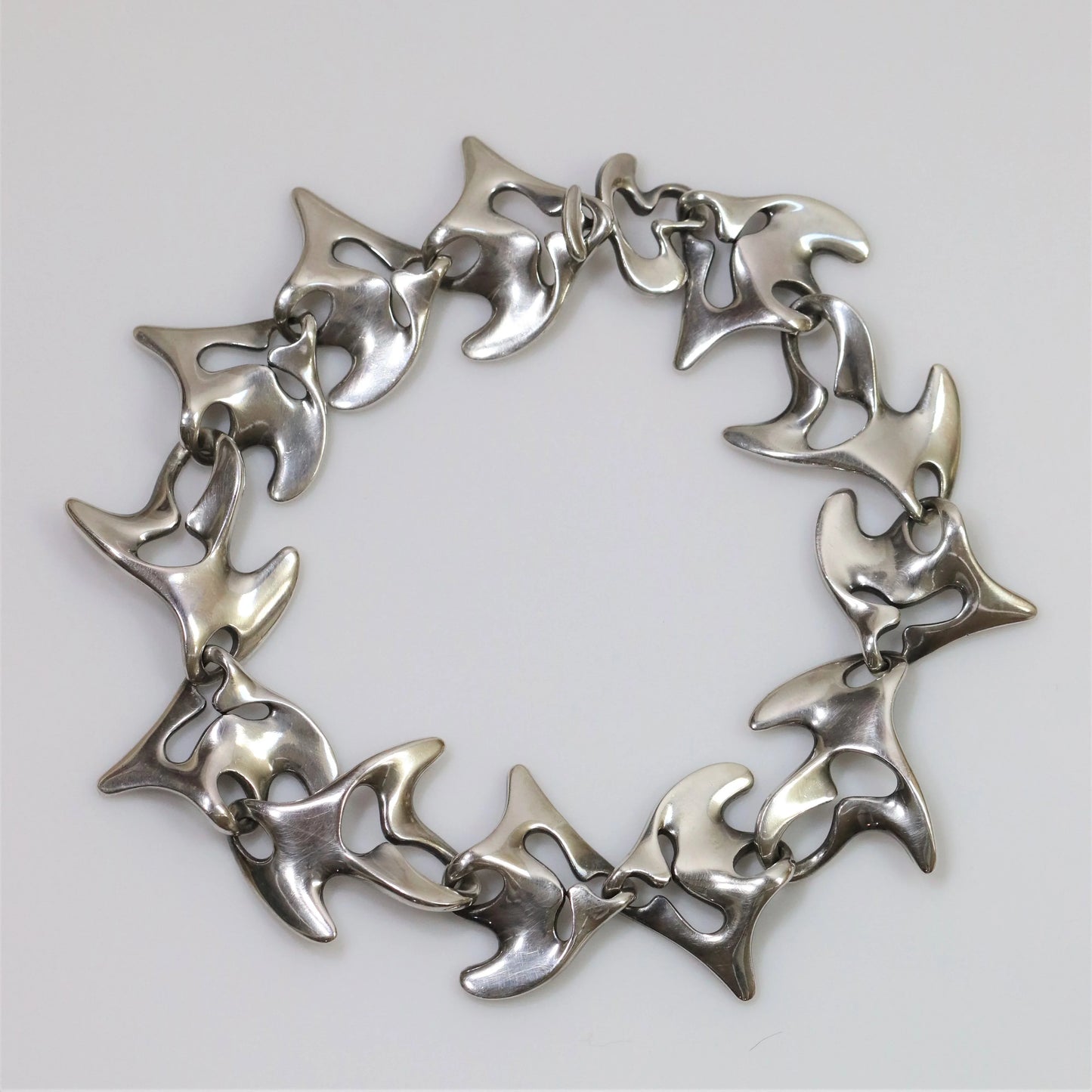 SOLD OUT: Vintage Georg Jensen Jewelry | Henning Koppel Heavy Splash Necklace 89 - Carmel Fine Silver Jewelry
