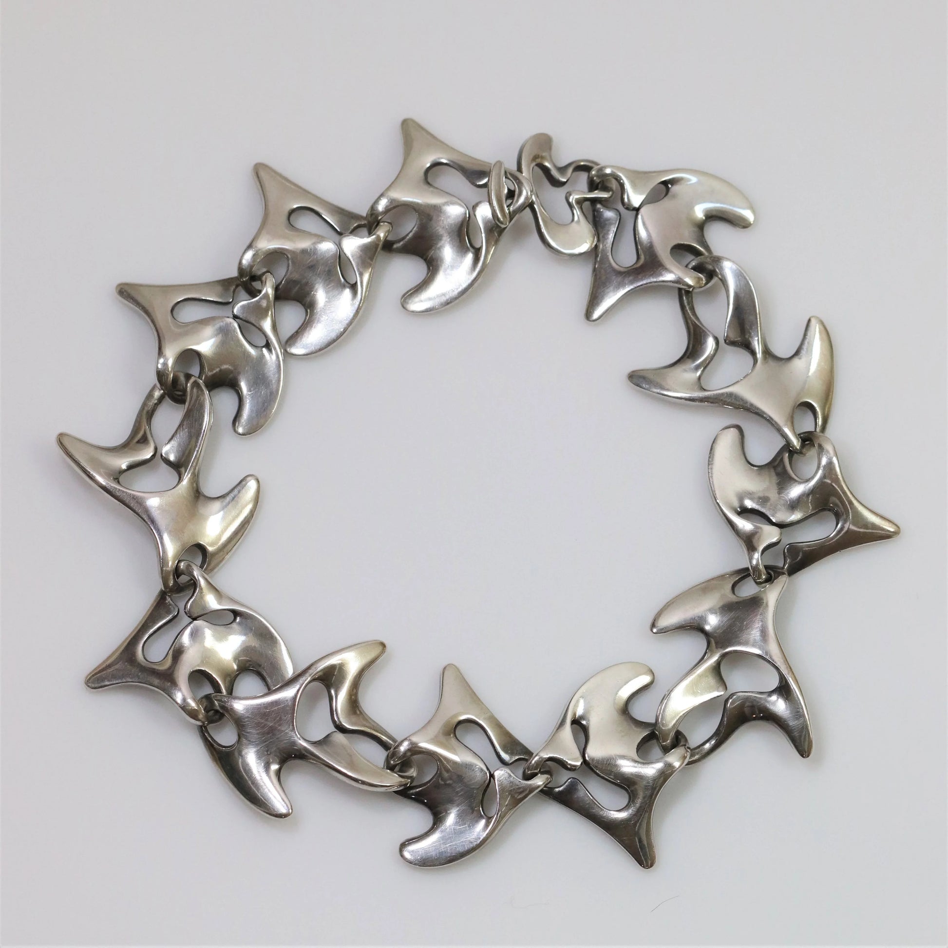SOLD OUT: Vintage Georg Jensen Jewelry | Henning Koppel Heavy Splash Necklace 89 - Carmel Fine Silver Jewelry