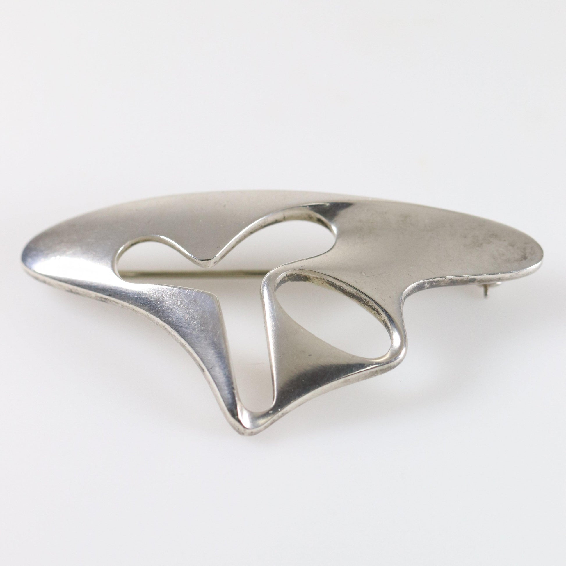SOLD OUT: Vintage Georg Jensen Jewelry | Henning Koppel Modernist Abstract Brooch 325 - Carmel FSJ