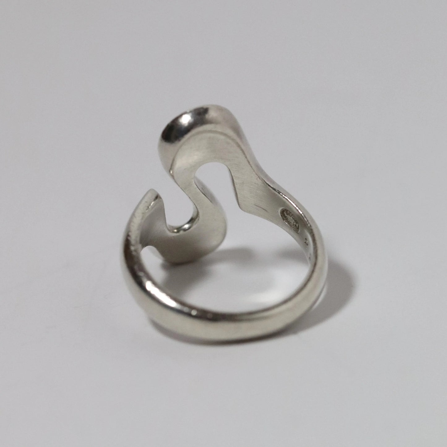SOLD OUT: Vintage Georg Jensen Jewelry | Henning Koppel Whiplash Ring 221 Denmark - Carmel Fine Silver Jewelry